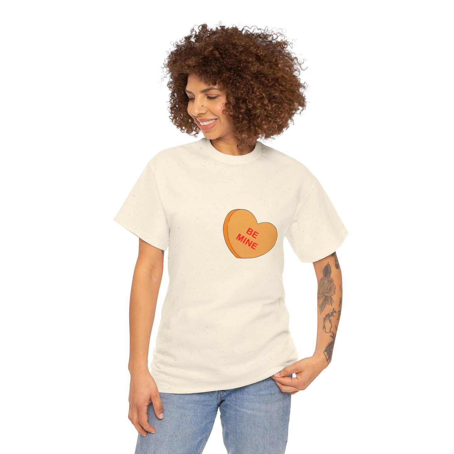 Conversation Heart Duck Sawse Logo Tee Heavy Cotton 01