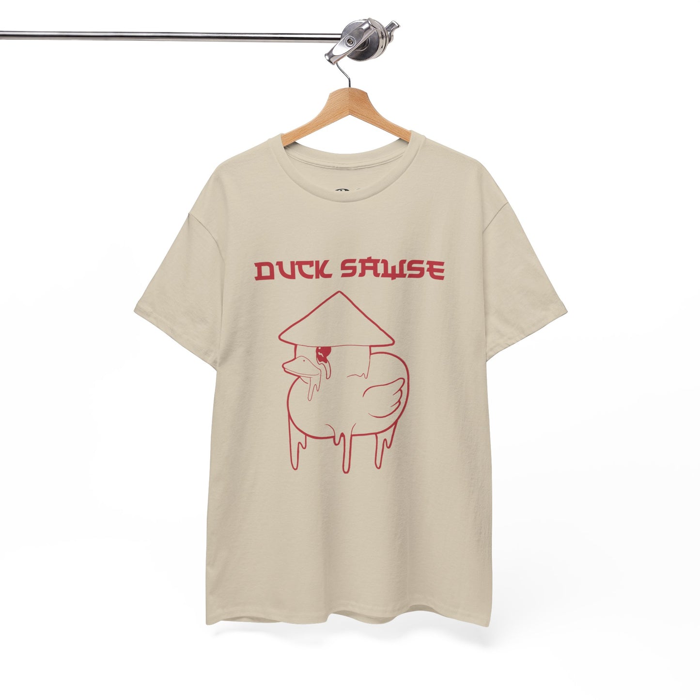 Duck Sawse Chinese Take-Out Logo 100% Cotton Tee