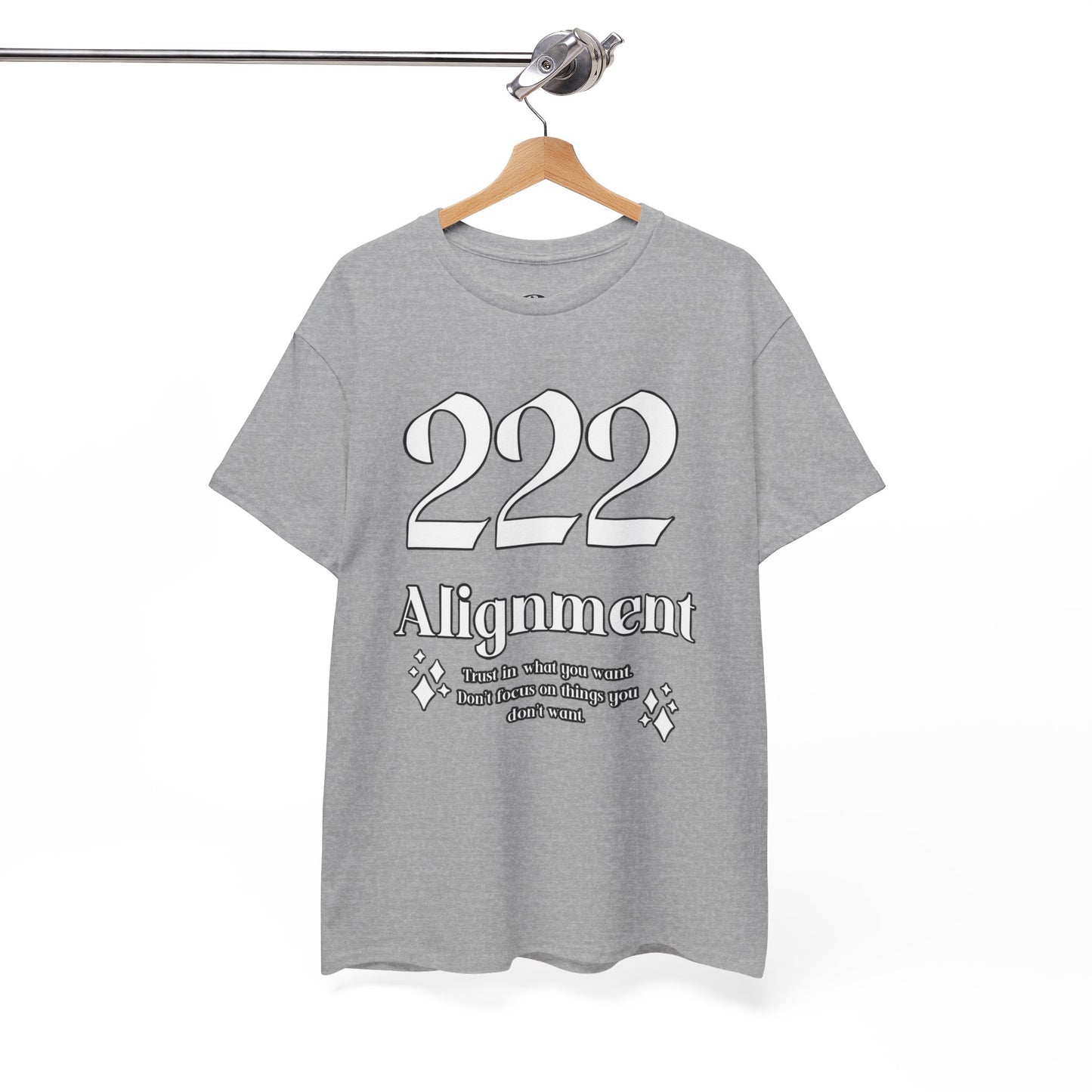 222 Alignment T-Shirt Angel Numbers x WHT