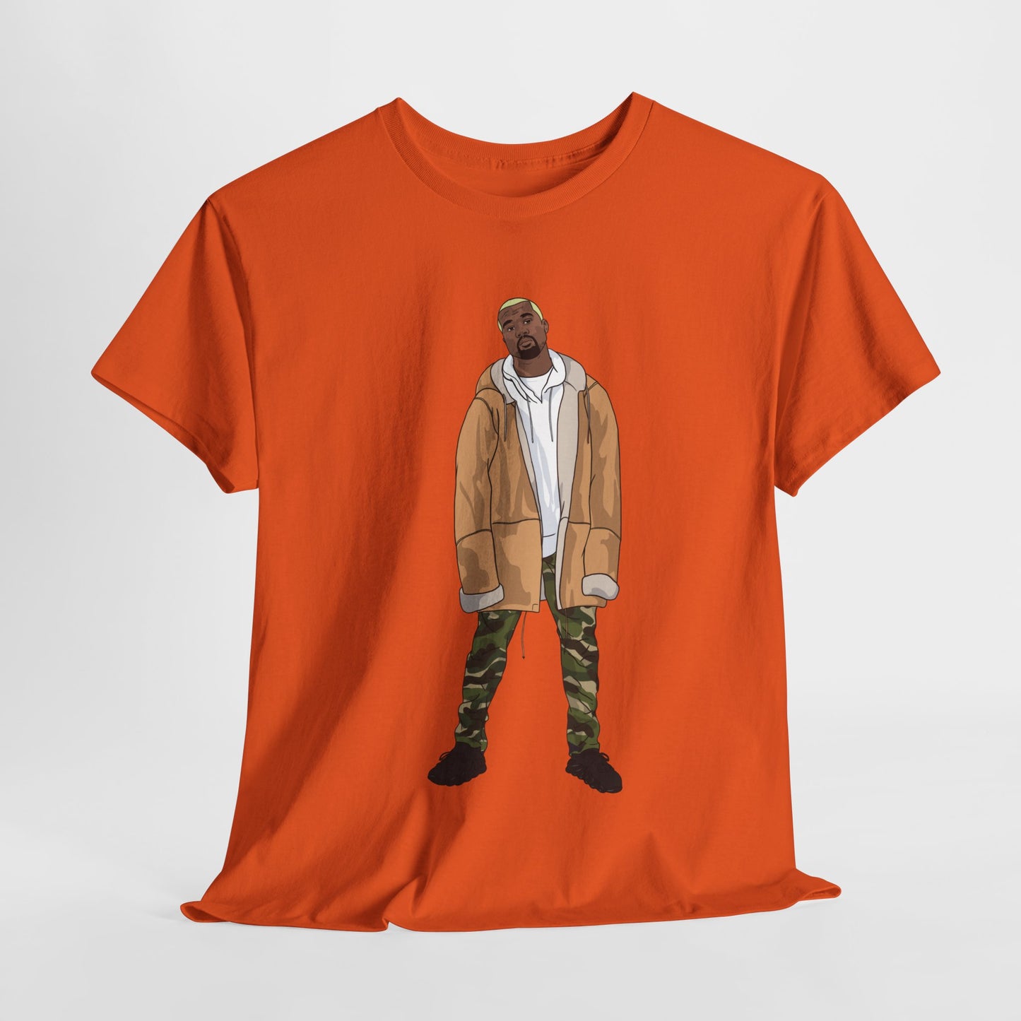 Blonde Ye 450 Cloud Black Tee Heavy Cotton