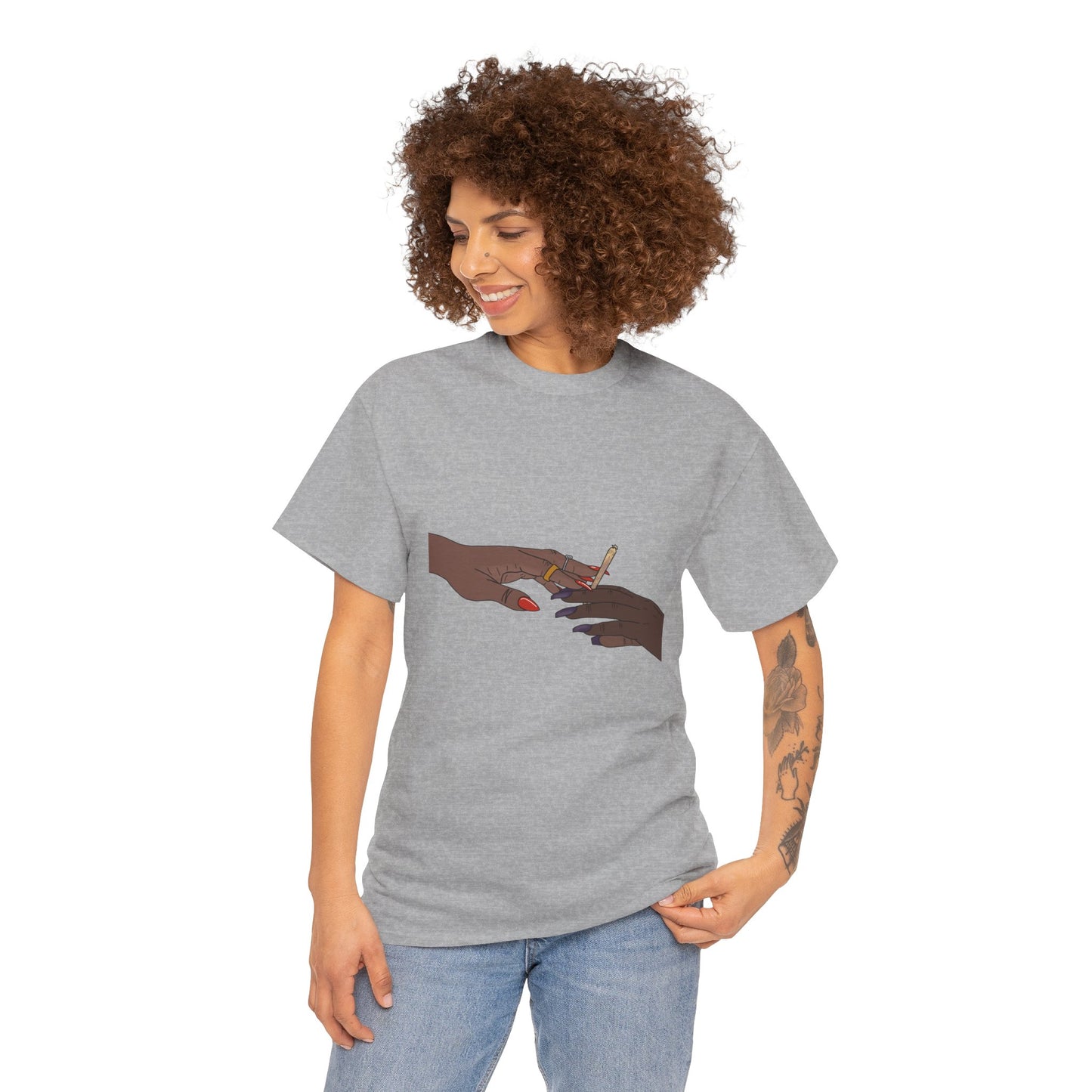 ”Girls Get High” 100% Cotton Pass Dat Doobie Tee
