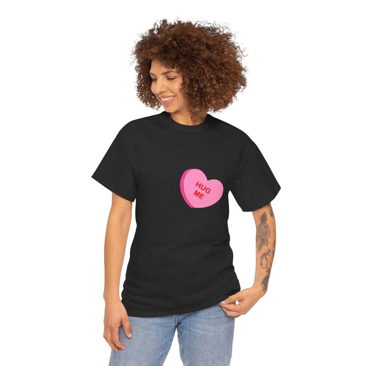 Conversation Heart Duck Sawse Logo Tee Heavy Cotton 05