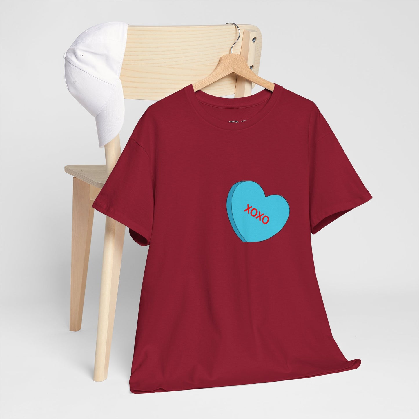 Conversation Heart Duck Sawse Logo Tee Heavy Cotton 06