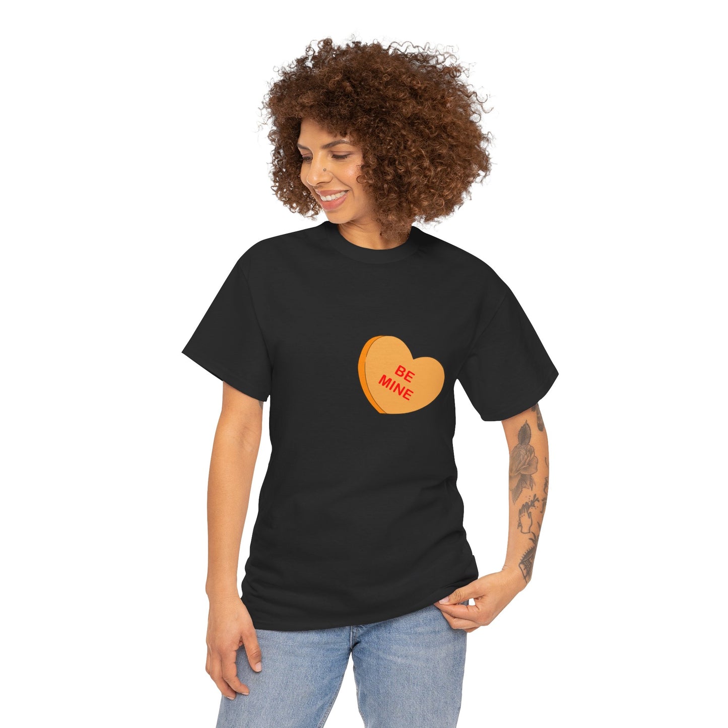 Conversation Heart Duck Sawse Logo Tee Heavy Cotton 01