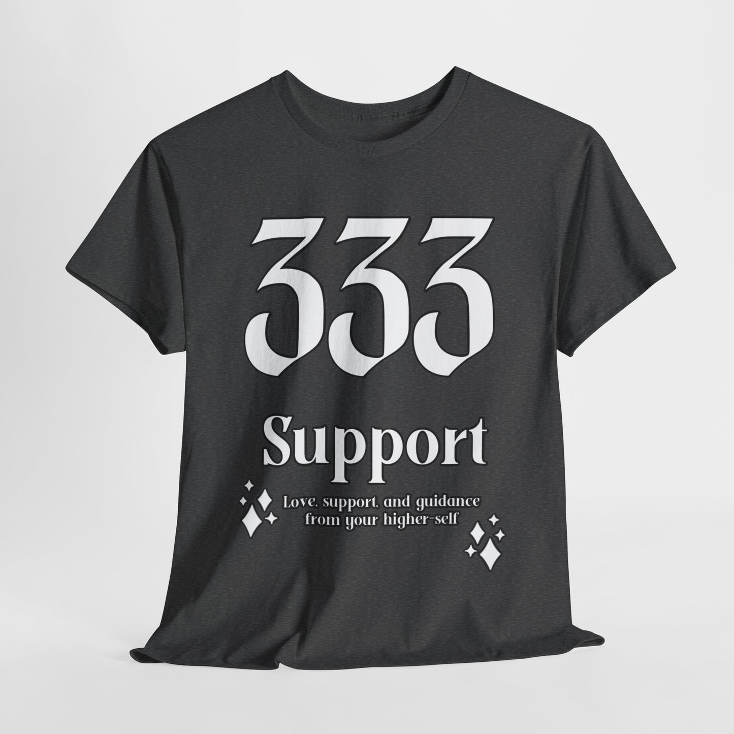 333 Support T-Shirt Angel Numbers x WHT
