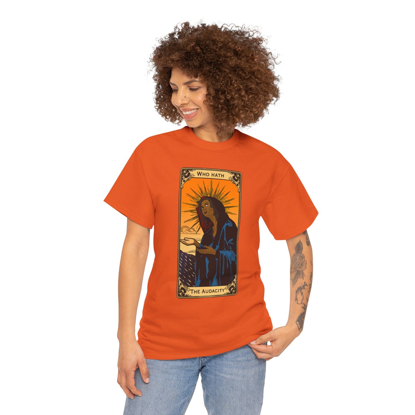 The Audacity Tarot Card 100% Cotton Tee