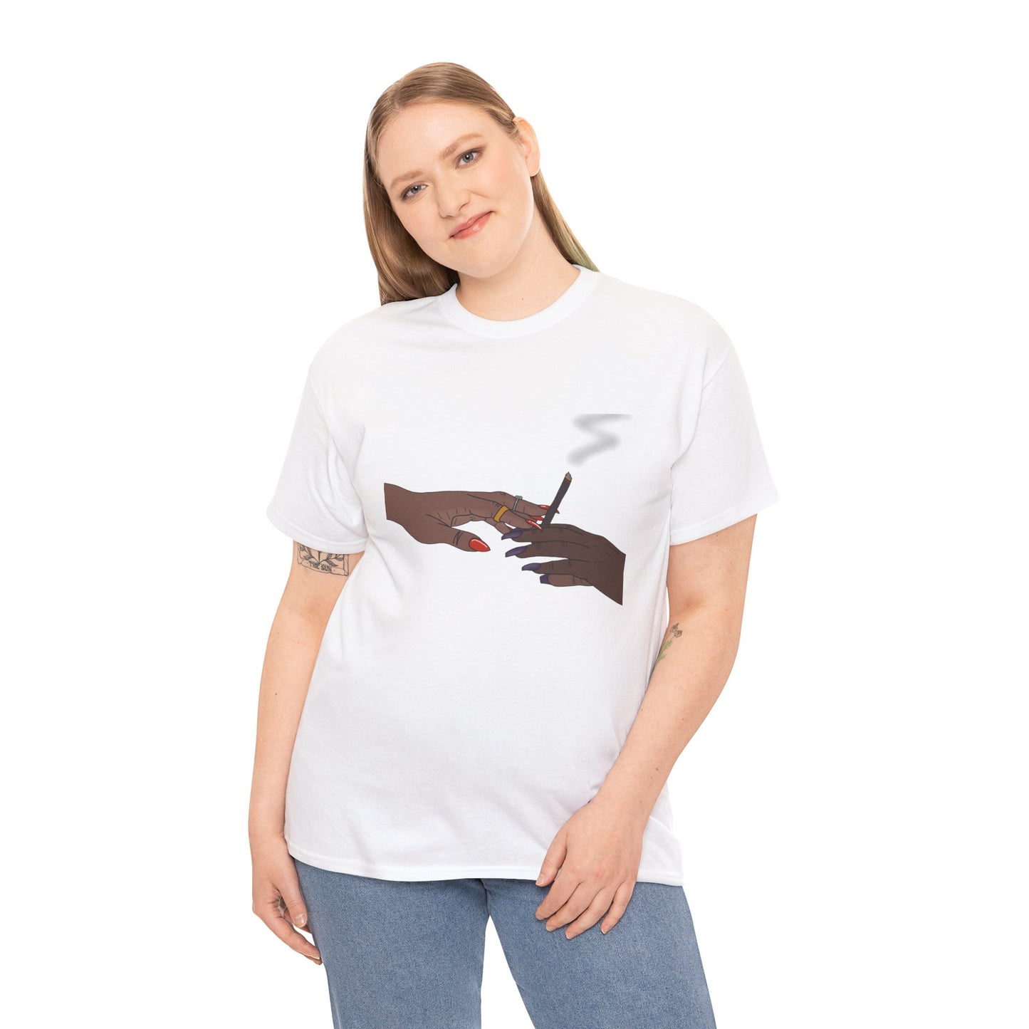 ”Girls Get High” 100% Cotton Pass Dat Blunt Tee