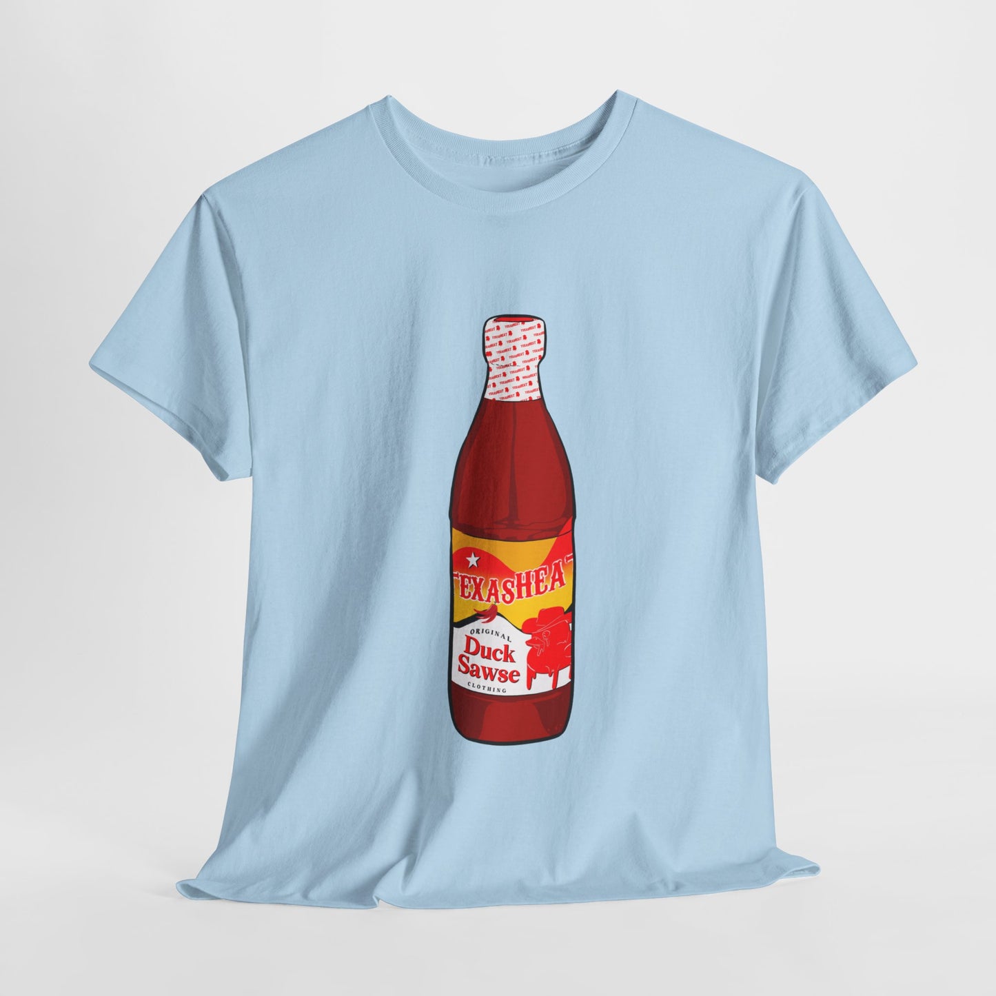 Texas Heat Hot Sauce 100% Cotton Duck Sawse Tee