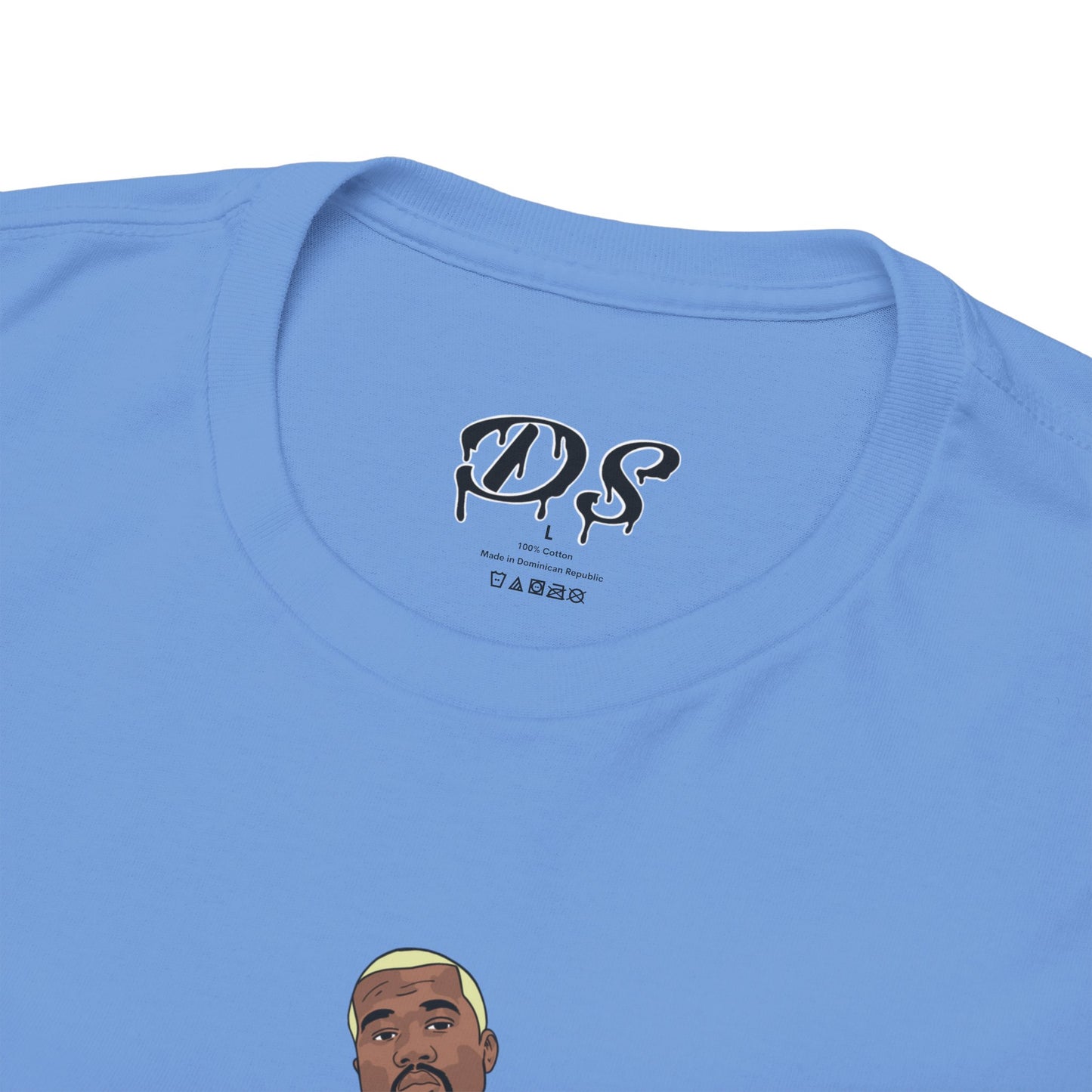 Blonde Ye 450 Cloud Black Tee Heavy Cotton