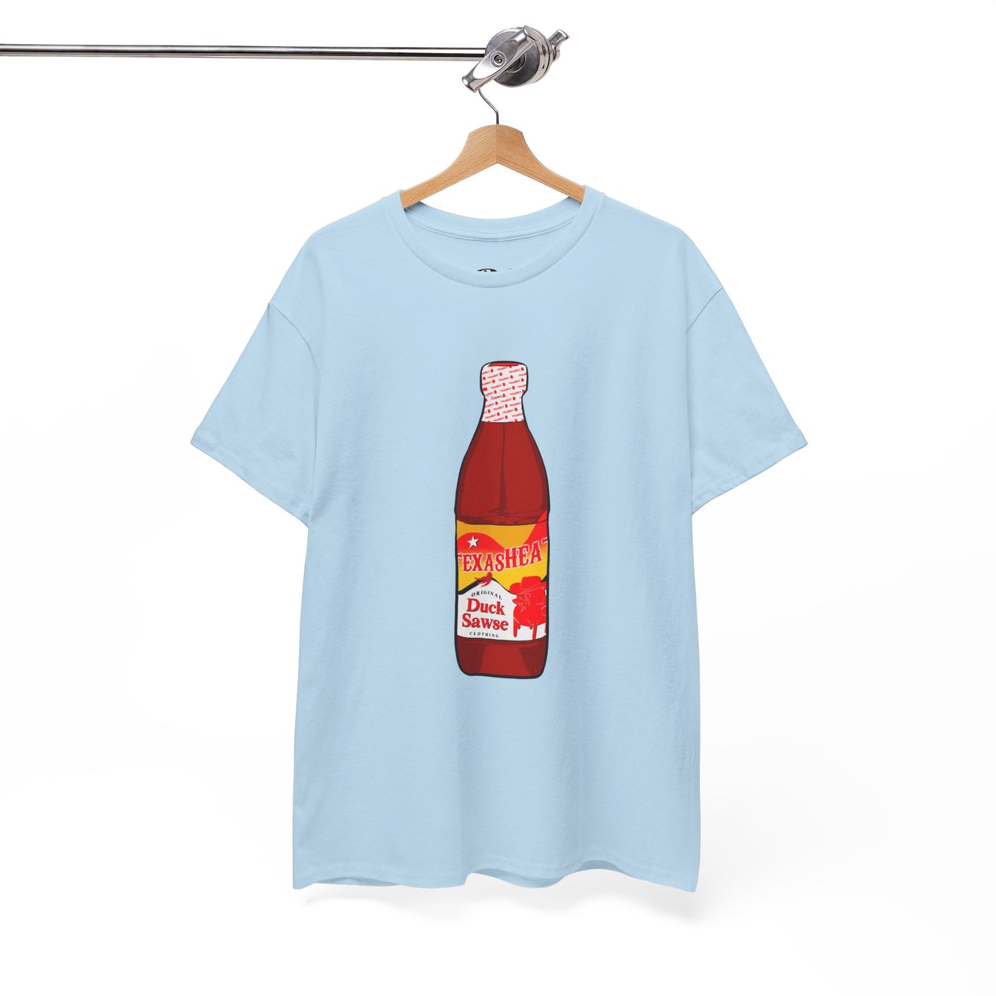 Texas Heat Hot Sauce 100% Cotton Duck Sawse Tee