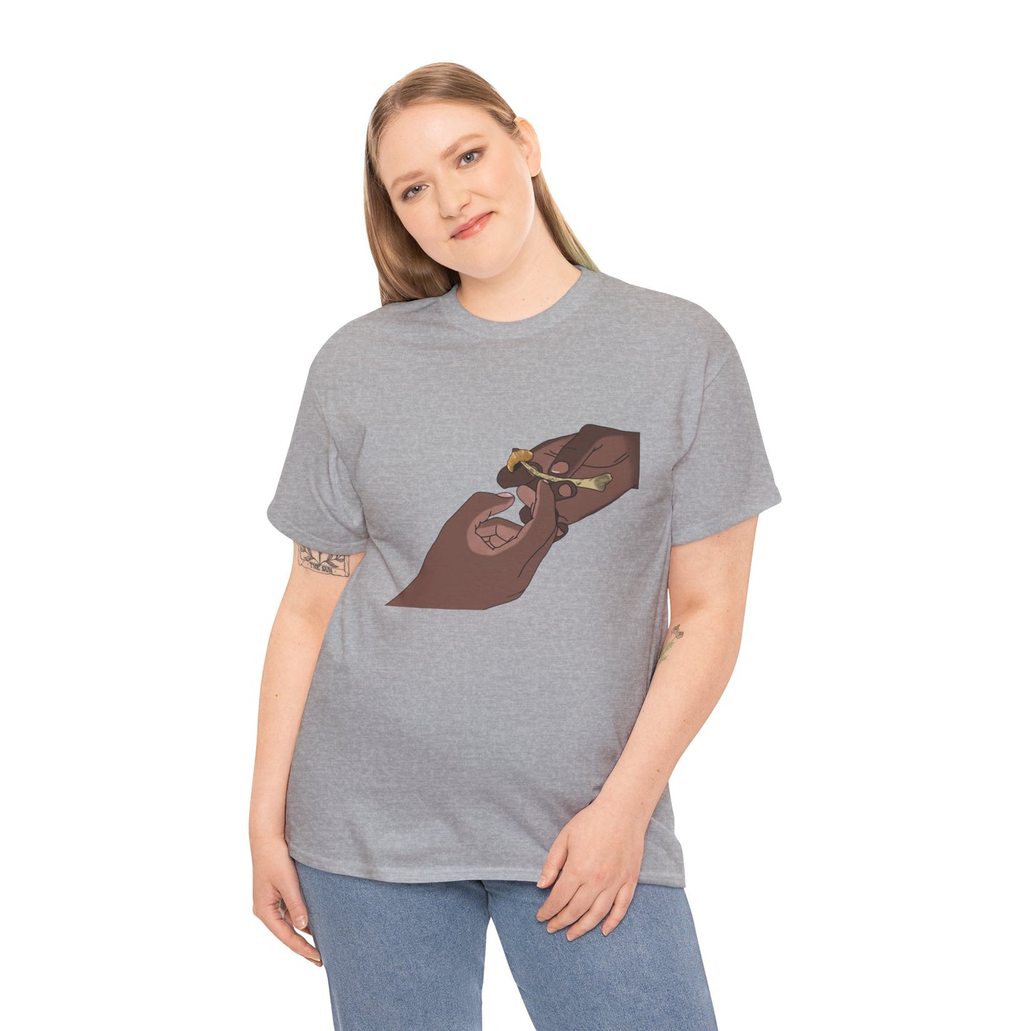 “Bros Get High” 100% Cotton Pass Dat Shroom Tee
