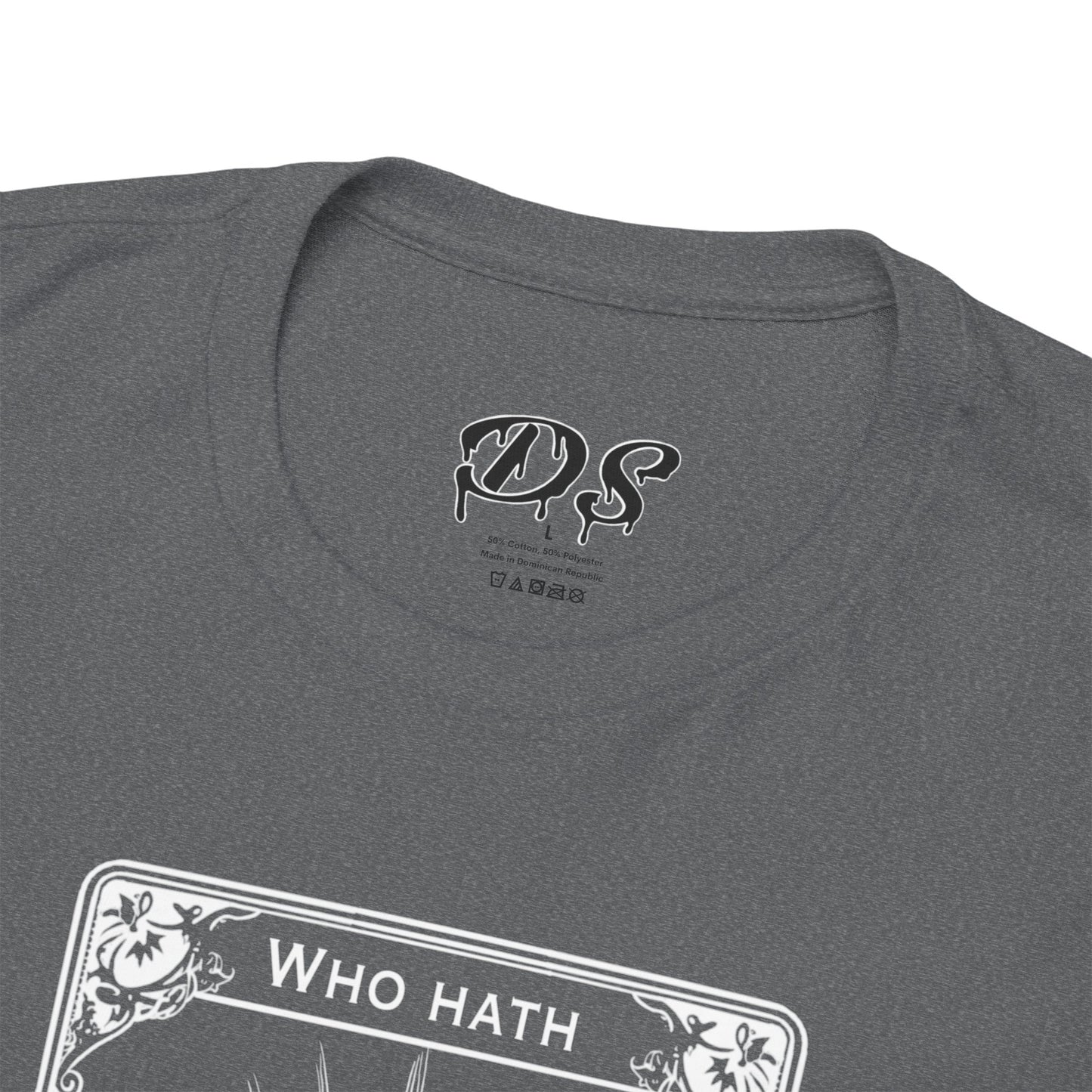 The Audacity Tarot Card 100% Cotton Tee x WHT