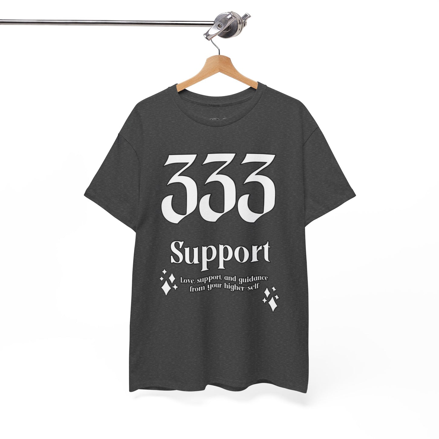 333 Support T-Shirt Angel Numbers x WHT