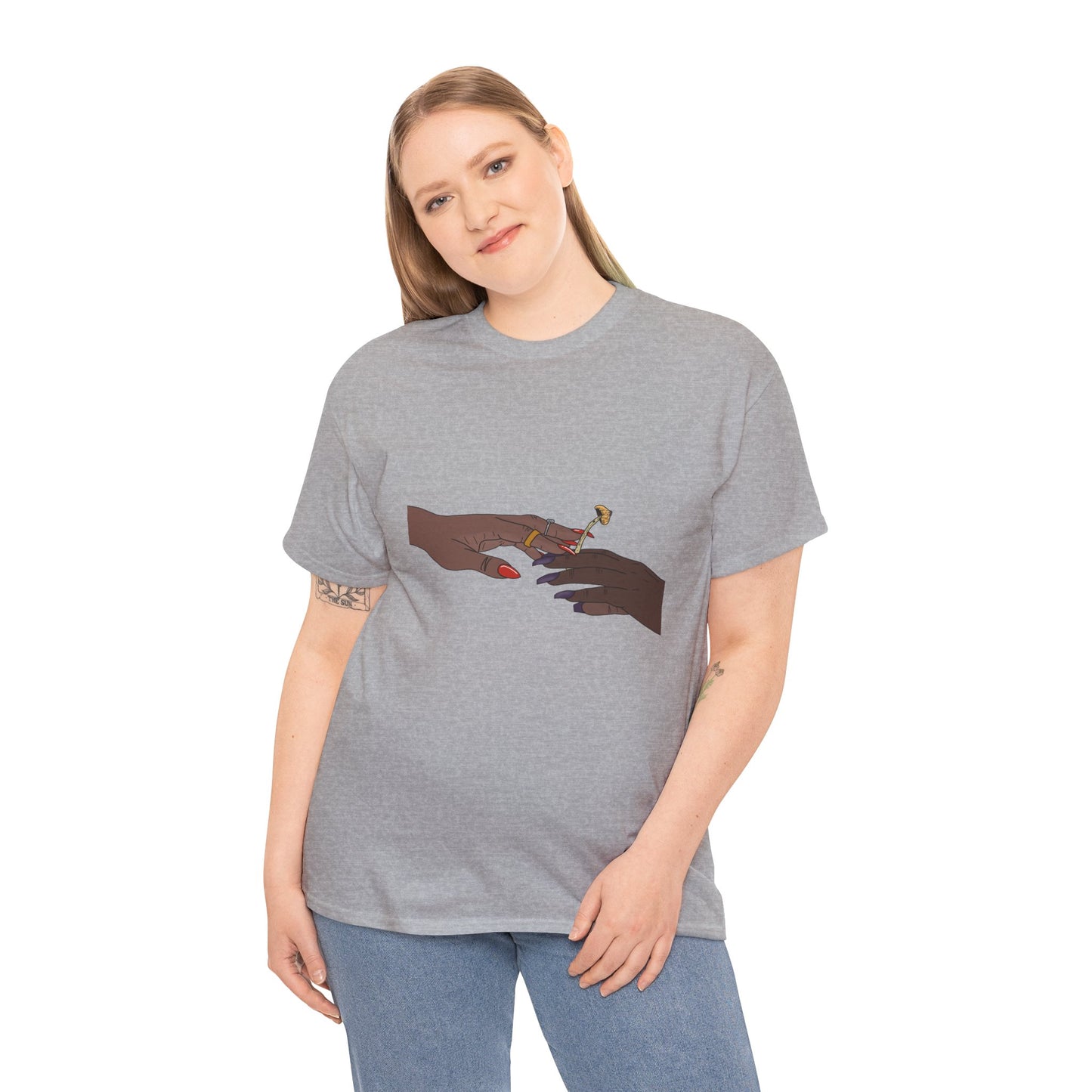 “Girls Get High” 100% Cotton Pass Dat Shroom Tee