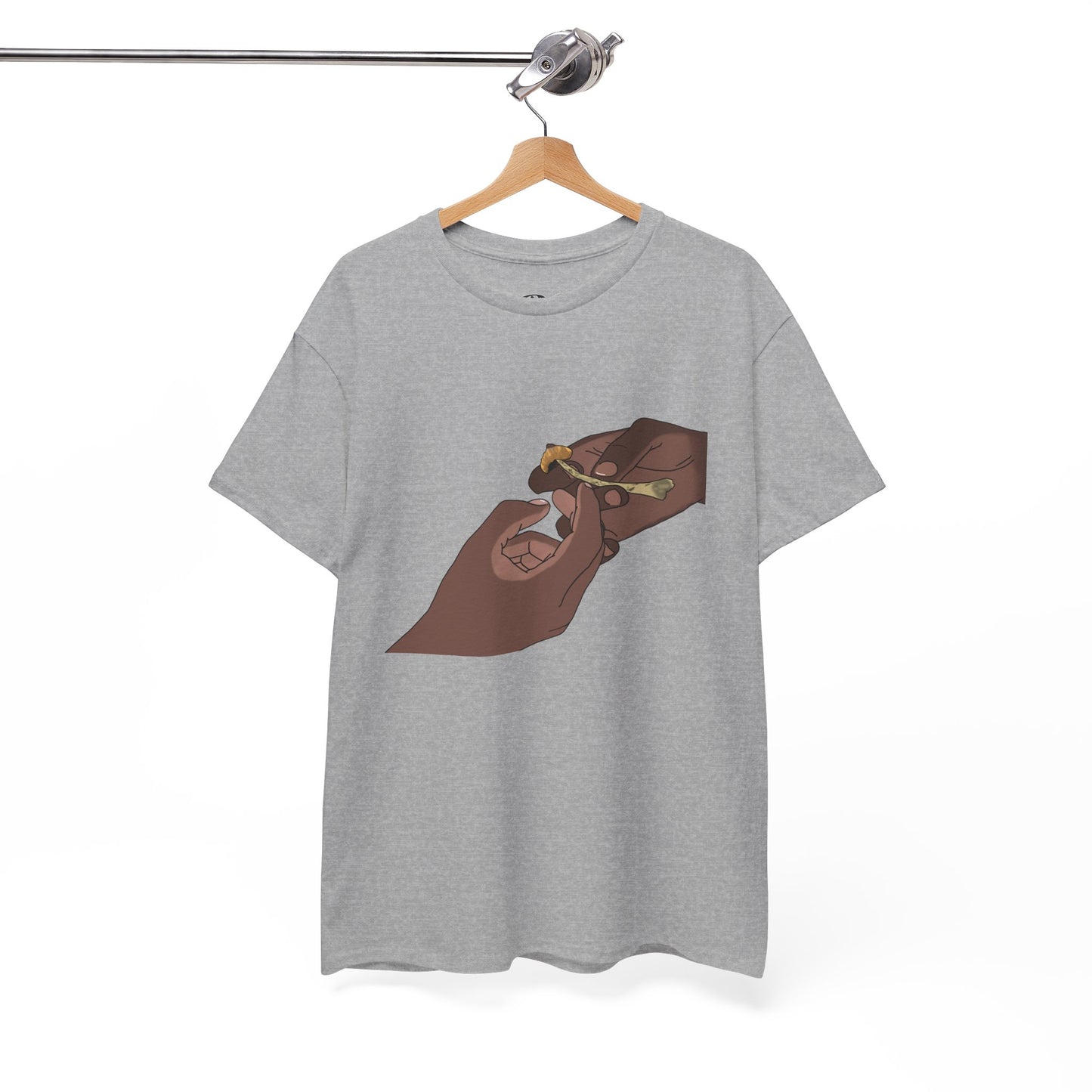 “Bros Get High” 100% Cotton Pass Dat Shroom Tee