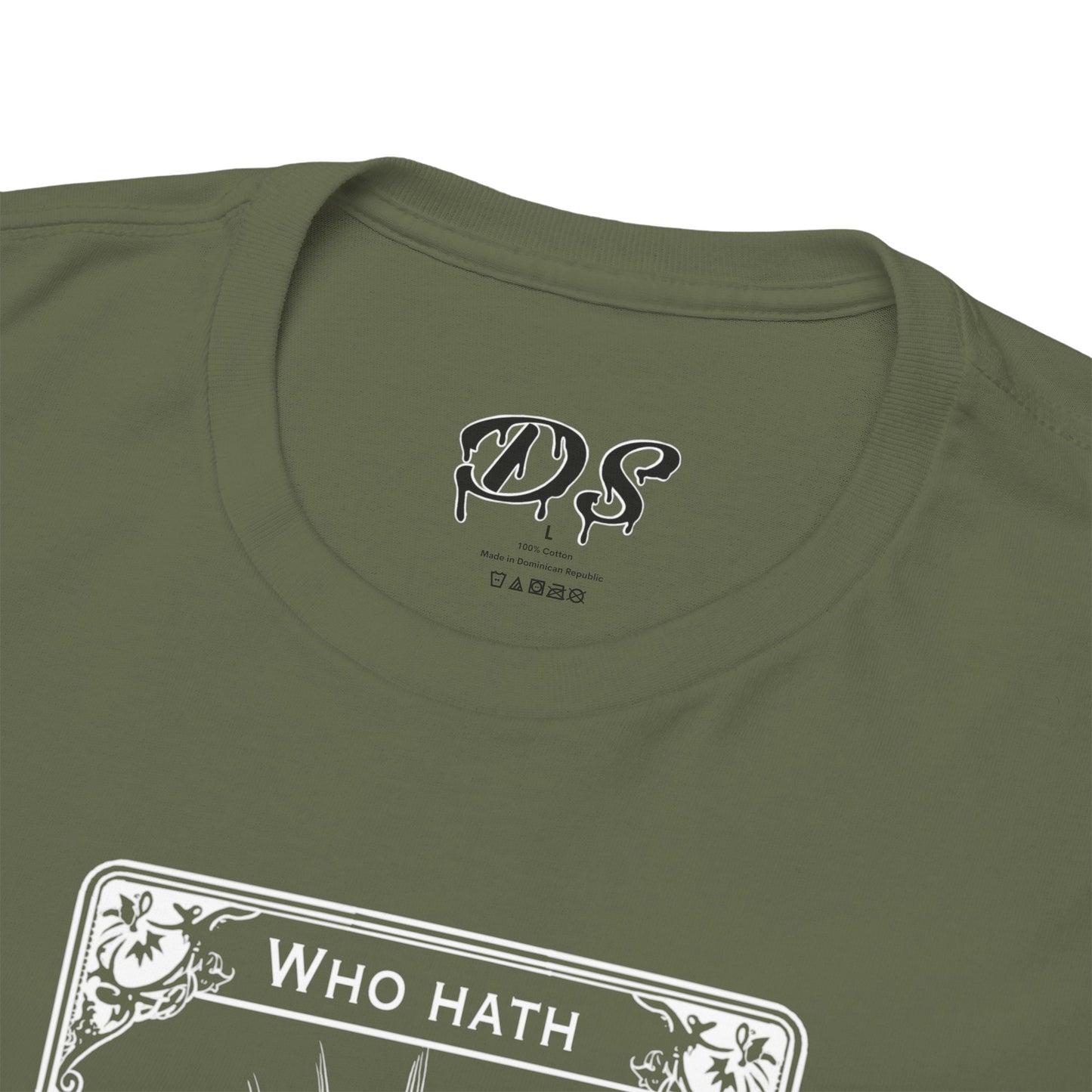 The Audacity Tarot Card 100% Cotton Tee x WHT