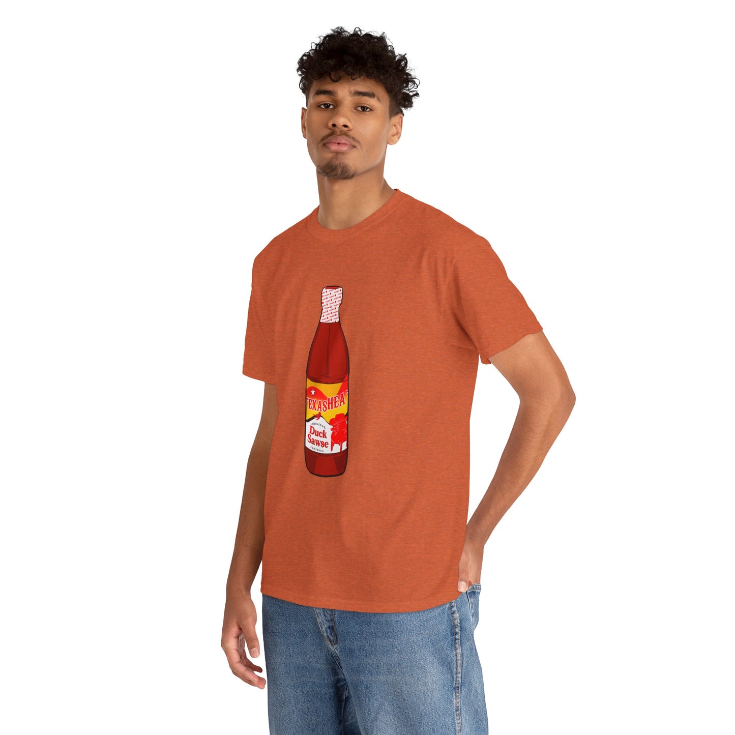 Texas Heat Hot Sauce 100% Cotton Duck Sawse Tee