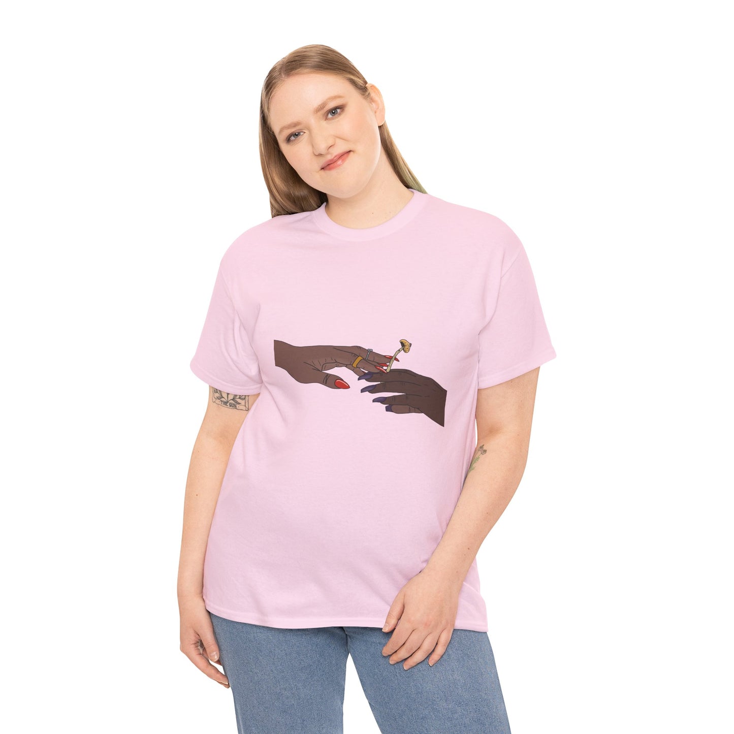 “Girls Get High” 100% Cotton Pass Dat Shroom Tee