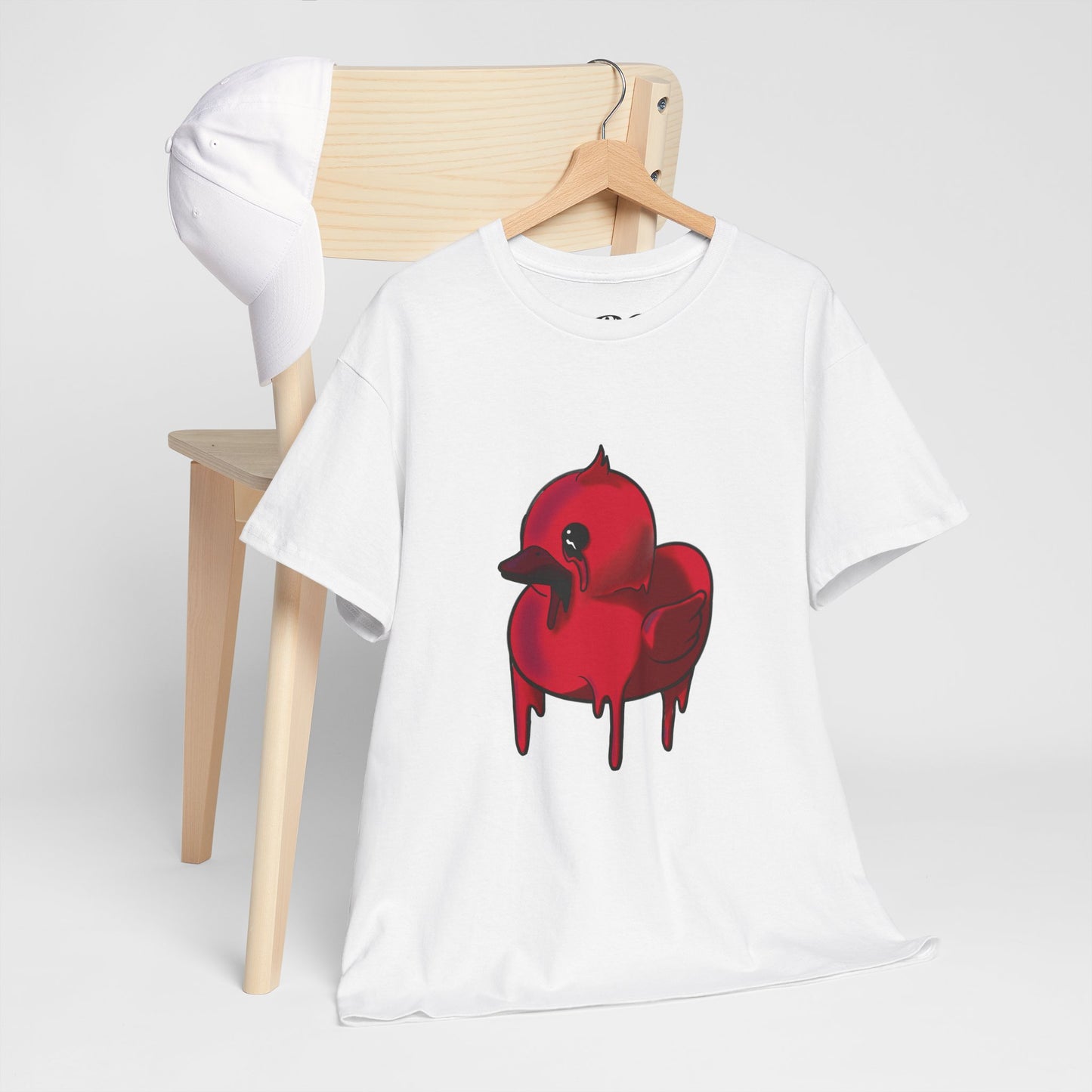Red Suede Duck Sawse Tee Heavy Cotton