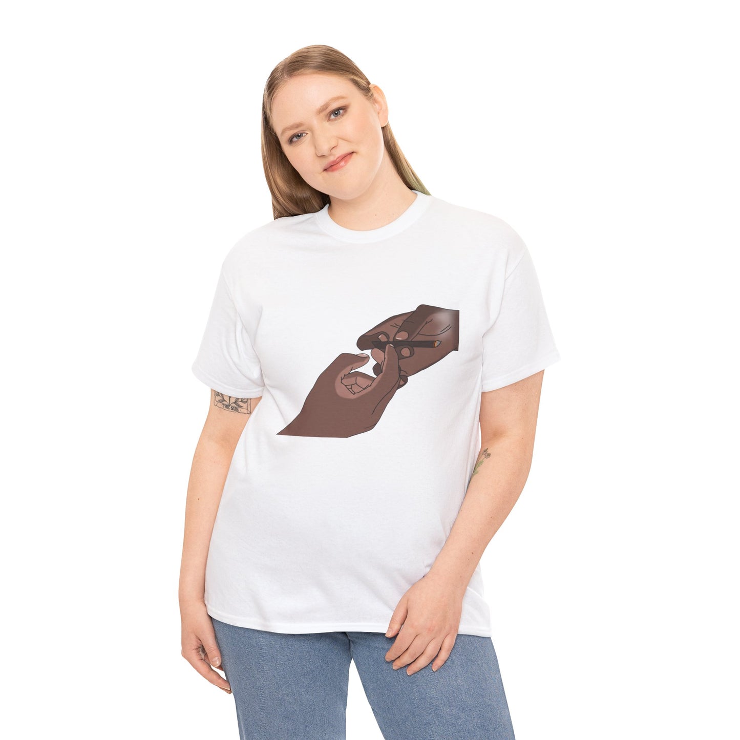 “Bros Get High” 100% Cotton Pass Dat Blunt Tee