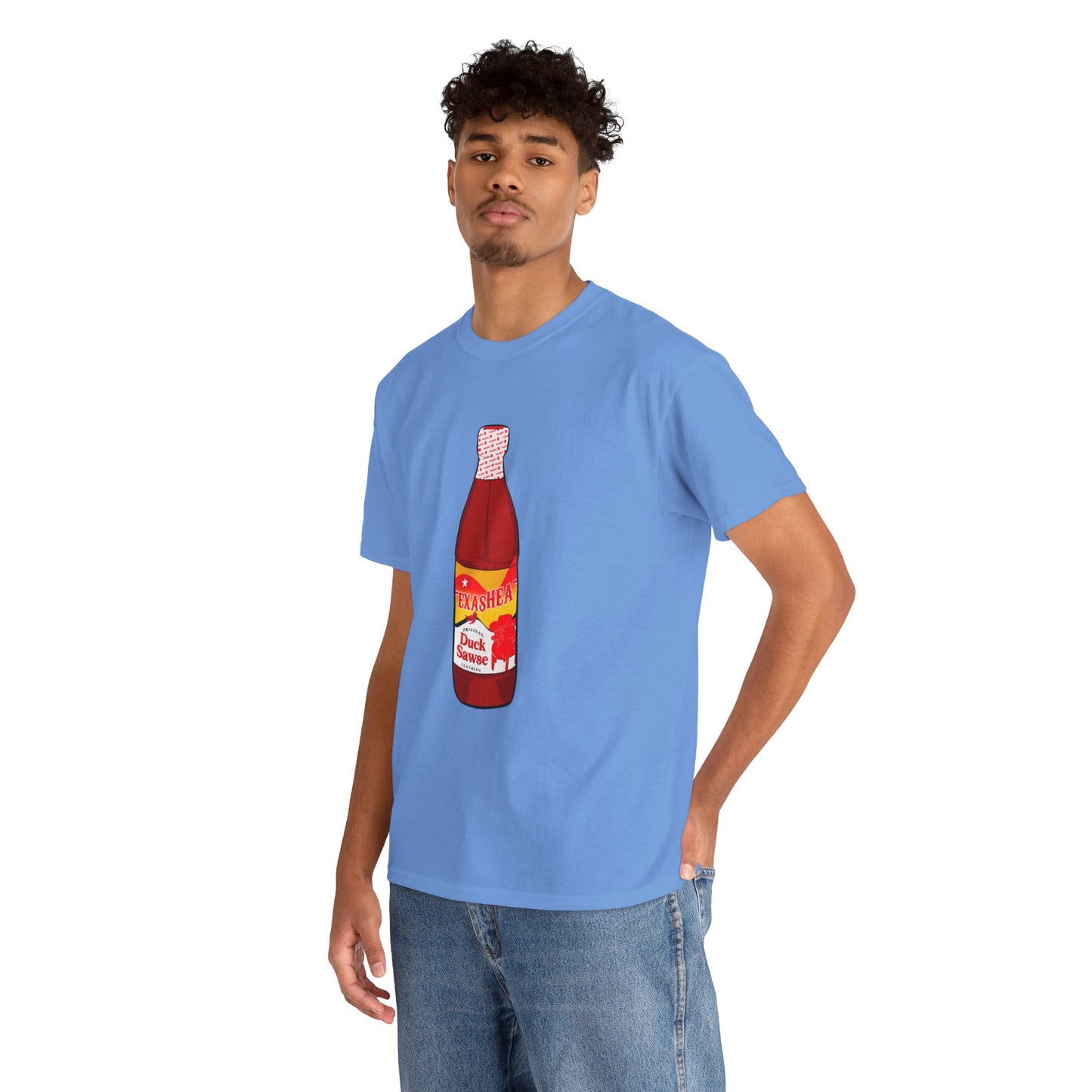 Texas Heat Hot Sauce 100% Cotton Duck Sawse Tee