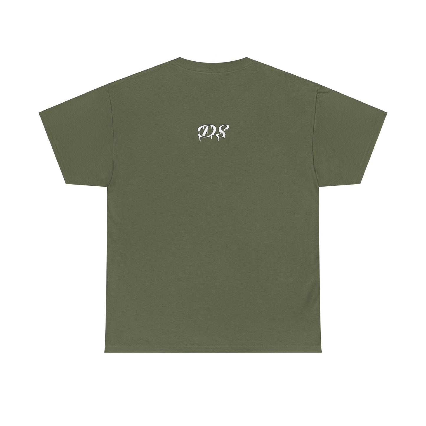 Human Being Shipping Label 100% Cotton Tee x WHT