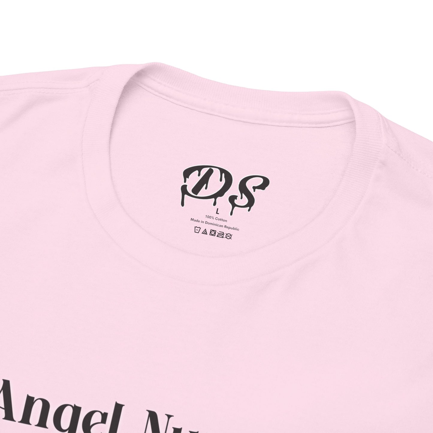 Angel Numbers - ALL BLK Heavy Cotton T-Shirt
