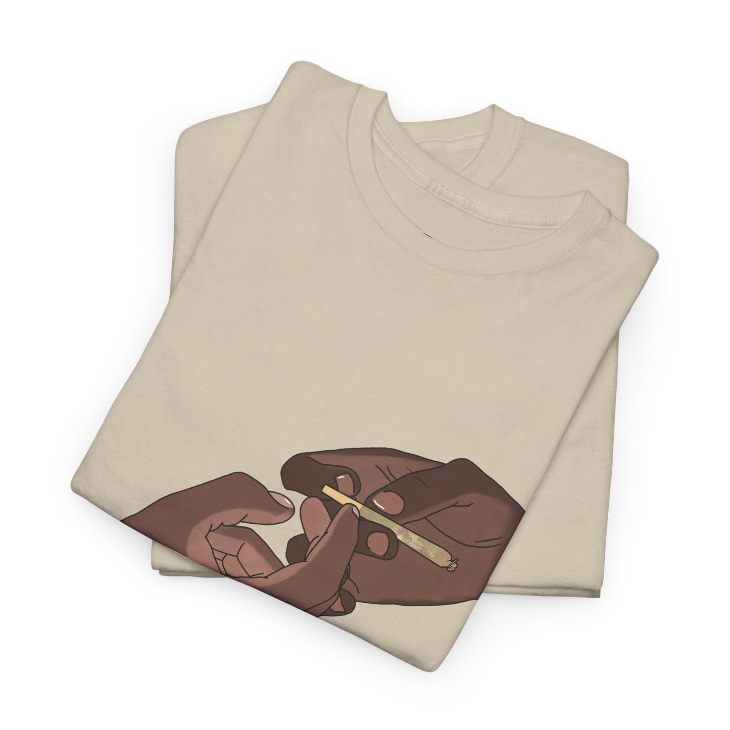 “Bros Get High” 100% Cotton Pass Dat Doobie Tee