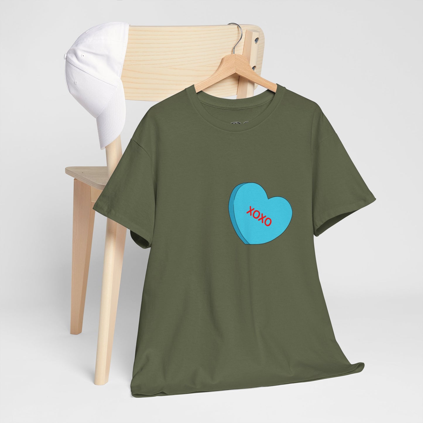 Conversation Heart Duck Sawse Logo Tee Heavy Cotton 06