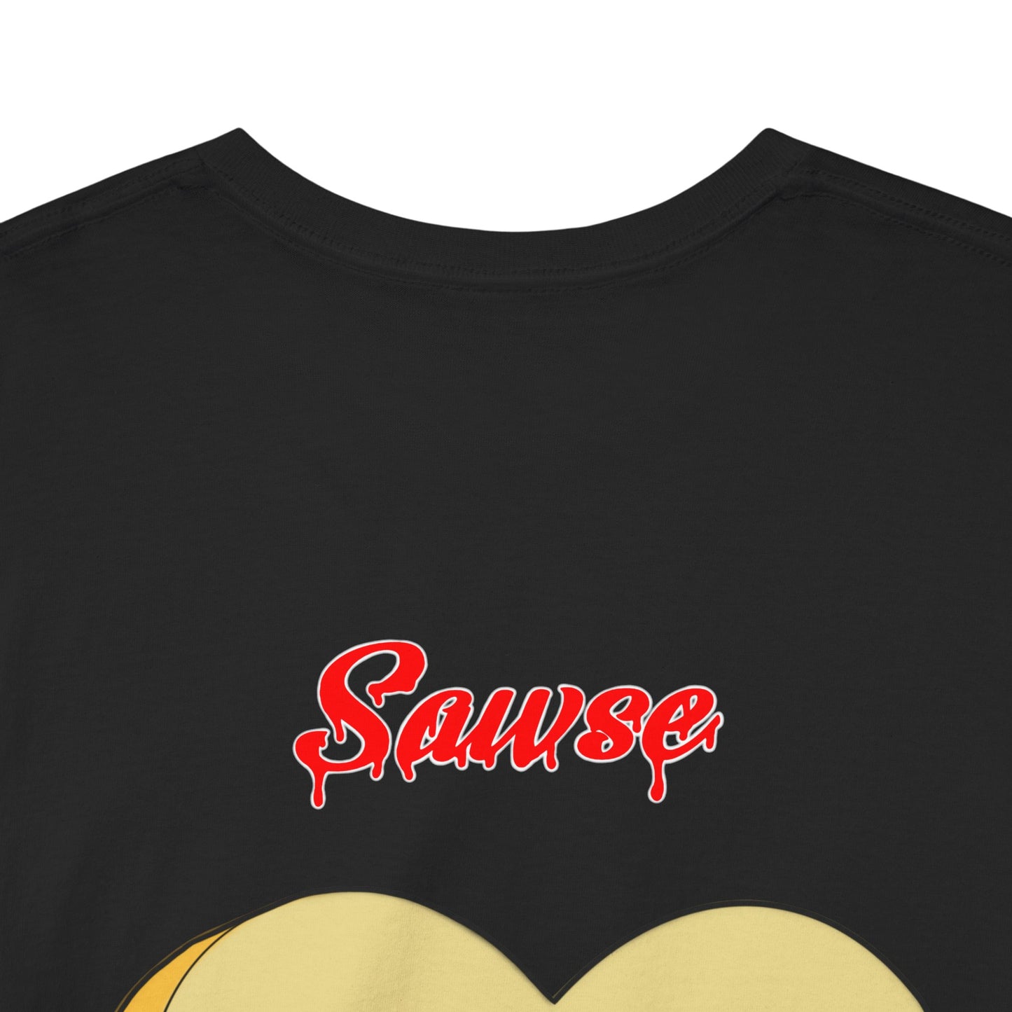 Conversation Heart Duck Sawse Logo Tee Heavy Cotton 04