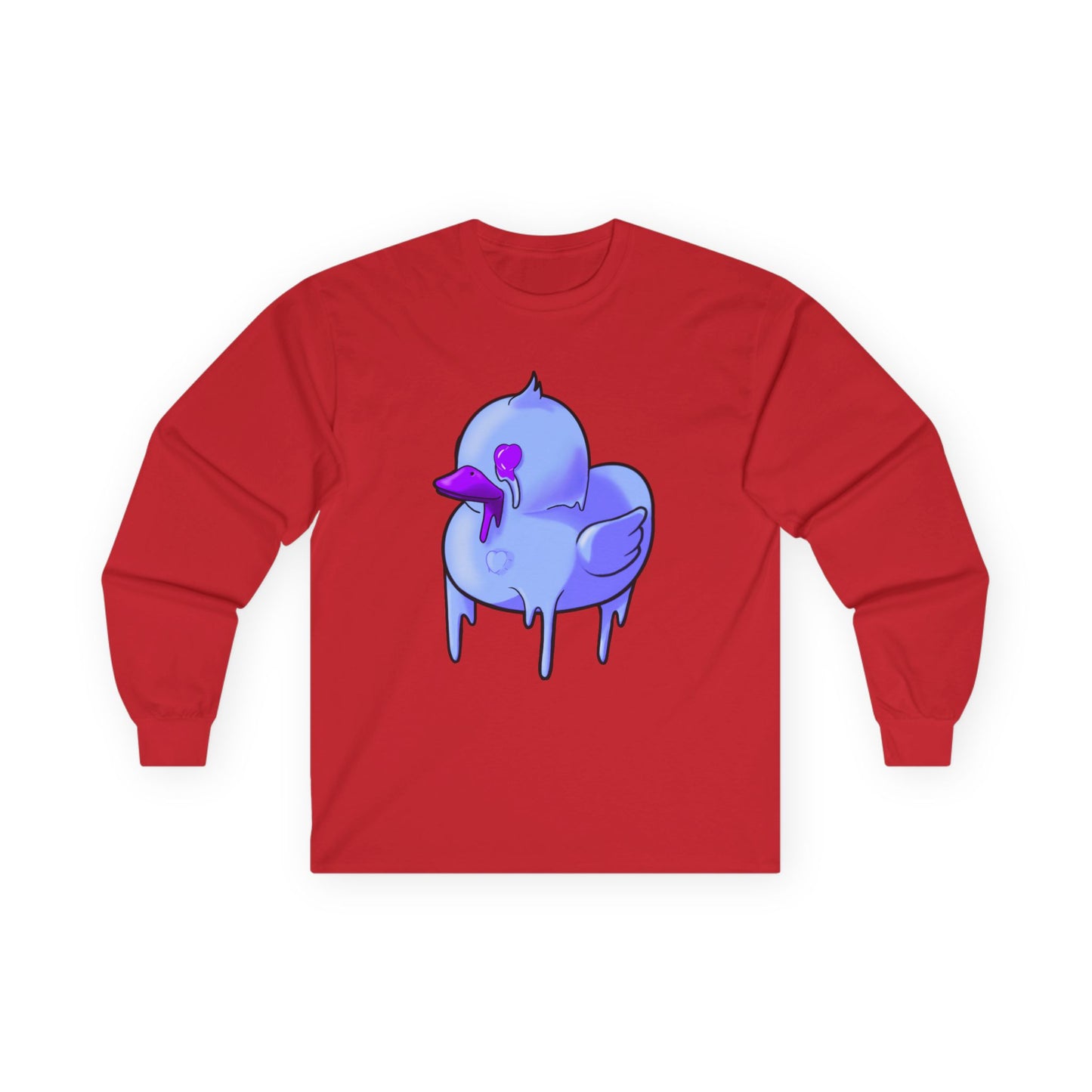 Valentines Blue Sawse Ultra Cotton Long Sleeve Tee