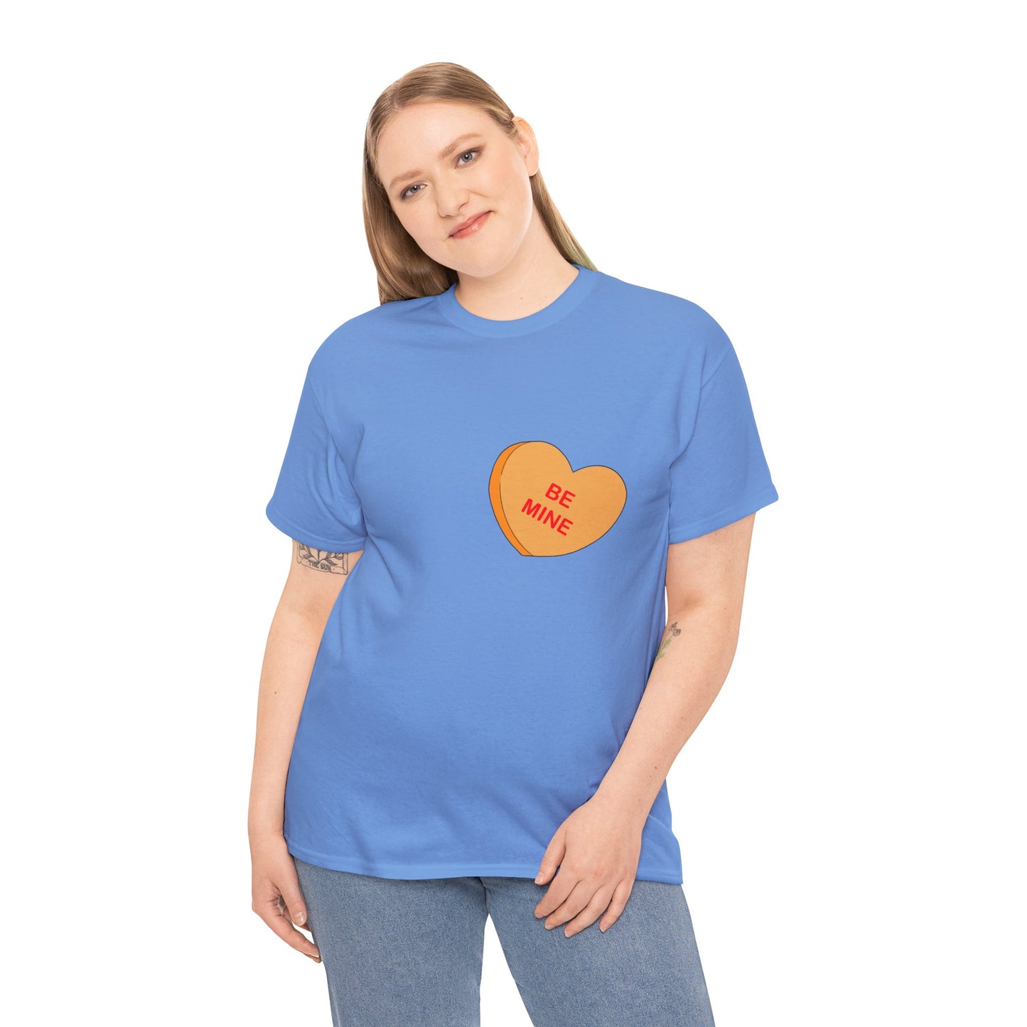 Conversation Heart Duck Sawse Logo Tee Heavy Cotton 01
