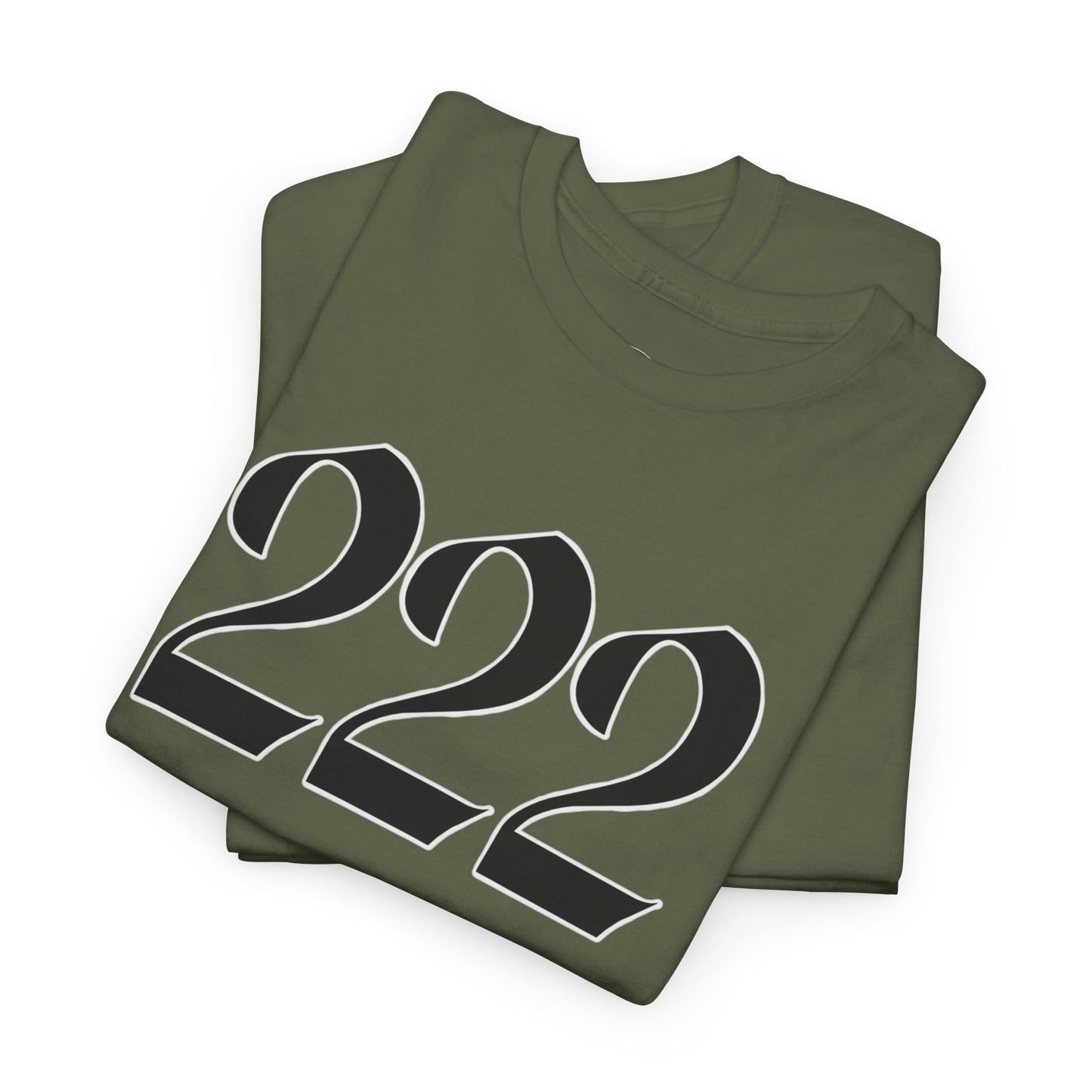 222 Alignment T-Shirt Angel Numbers x BLK