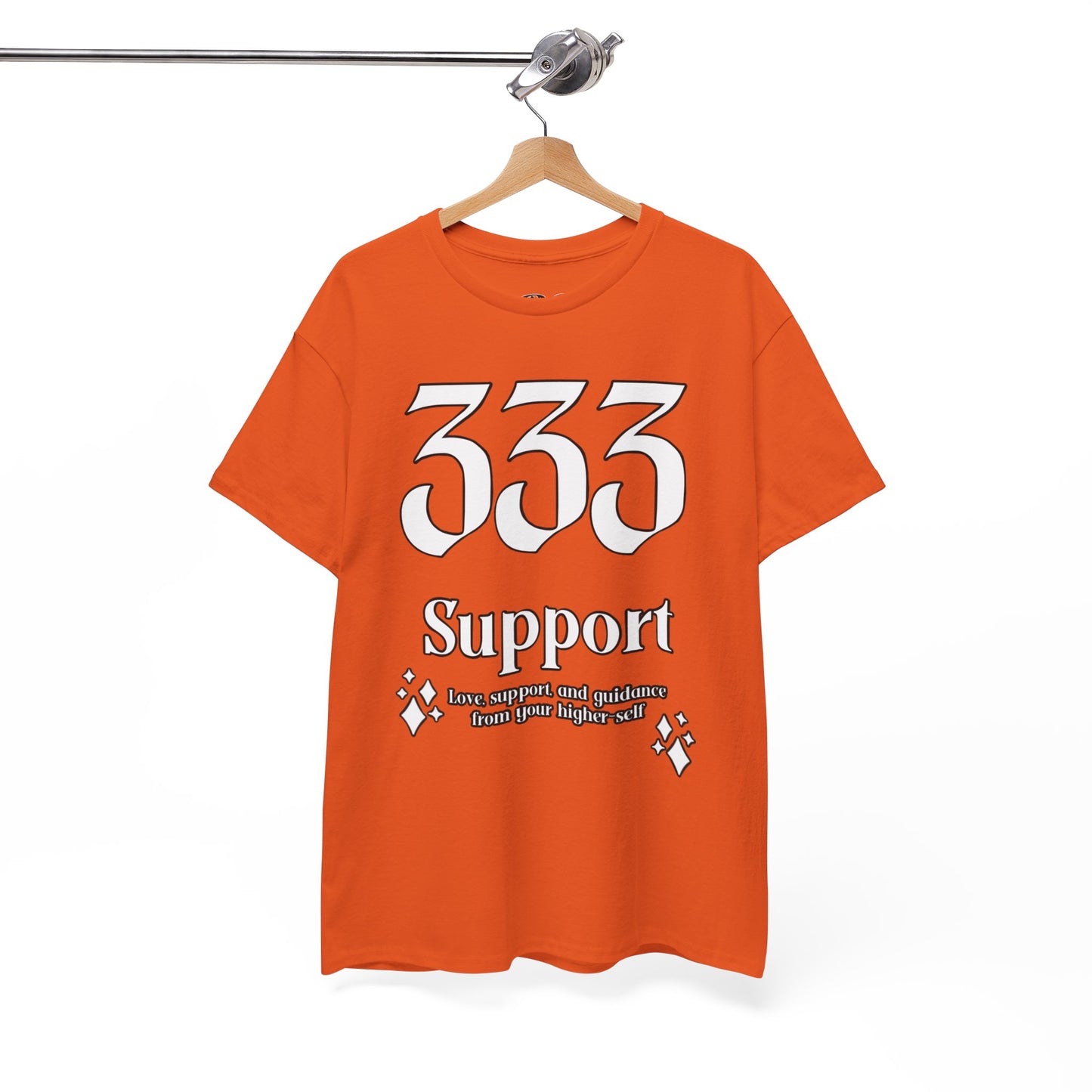 333 Support T-Shirt Angel Numbers x WHT