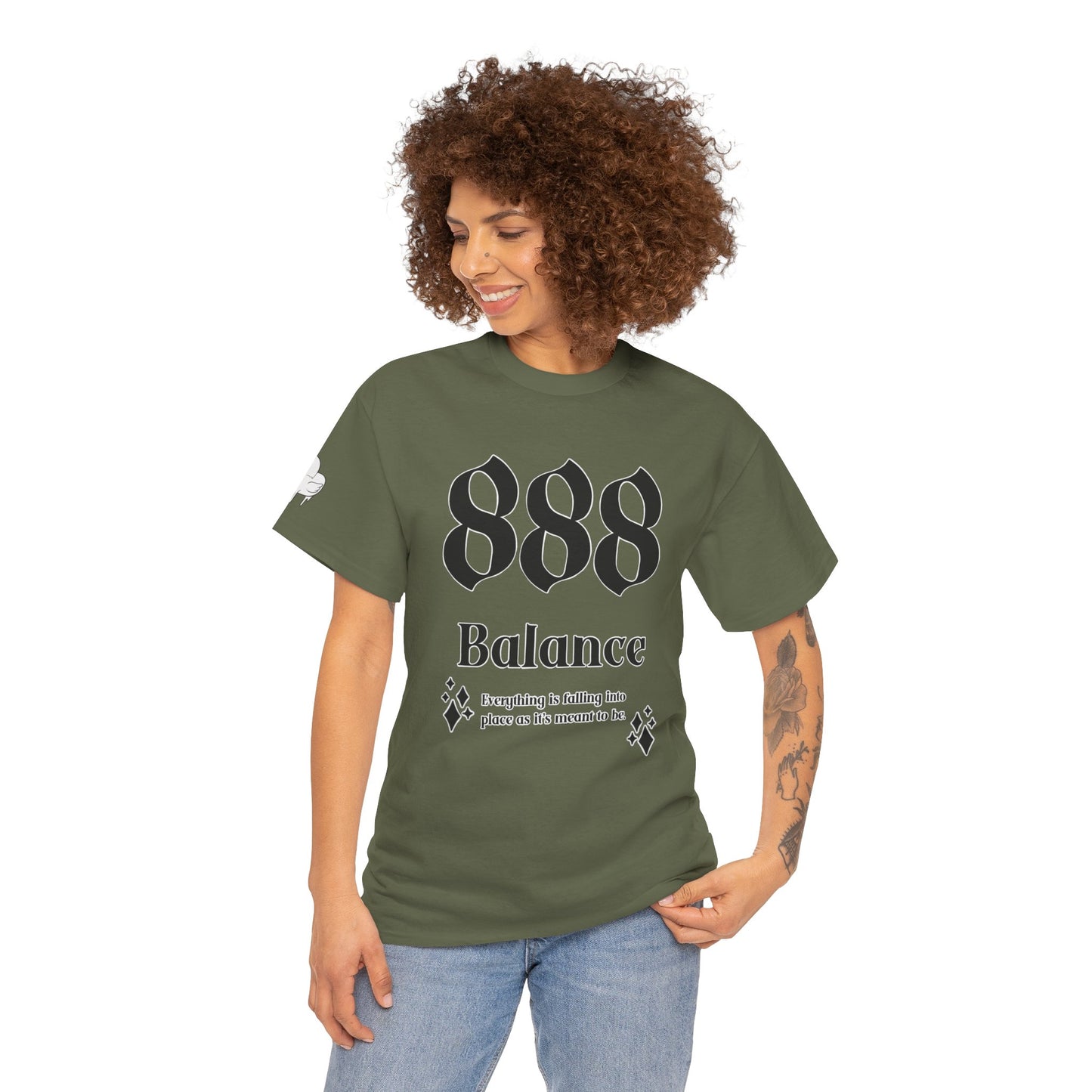 888 Balance T-Shirt Angel Numbers