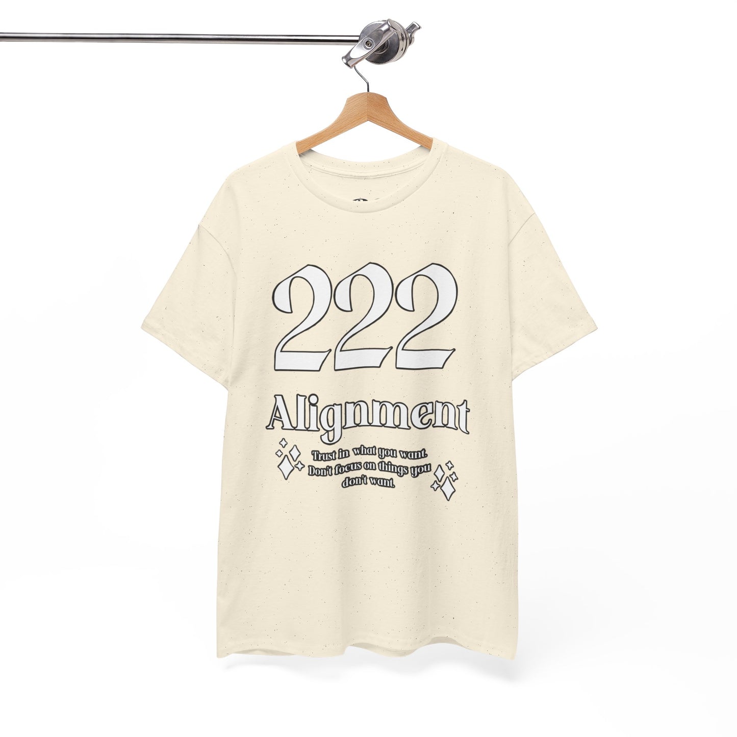 222 Alignment T-Shirt Angel Numbers x WHT