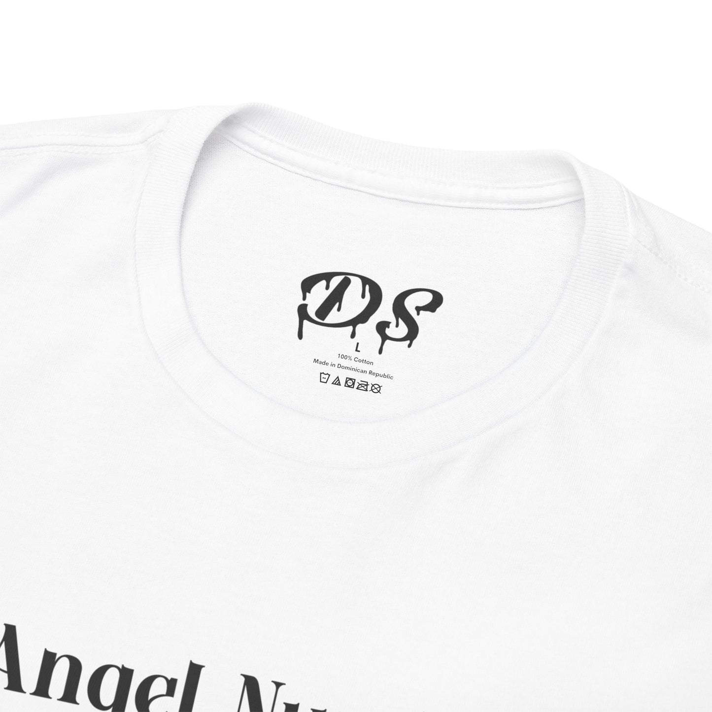 Angel Numbers - ALL BLK Heavy Cotton T-Shirt