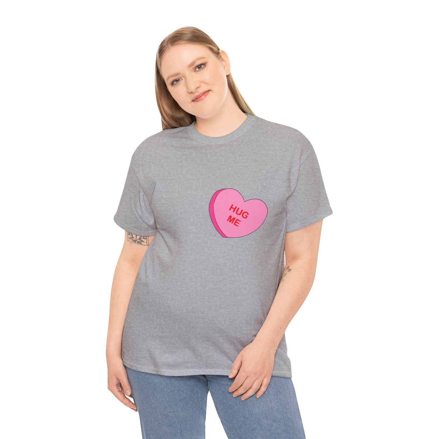 Conversation Heart Duck Sawse Logo Tee Heavy Cotton 05