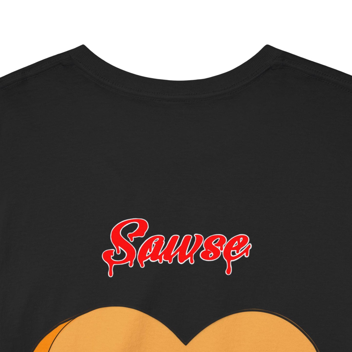 Conversation Heart Duck Sawse Logo Tee Heavy Cotton 01