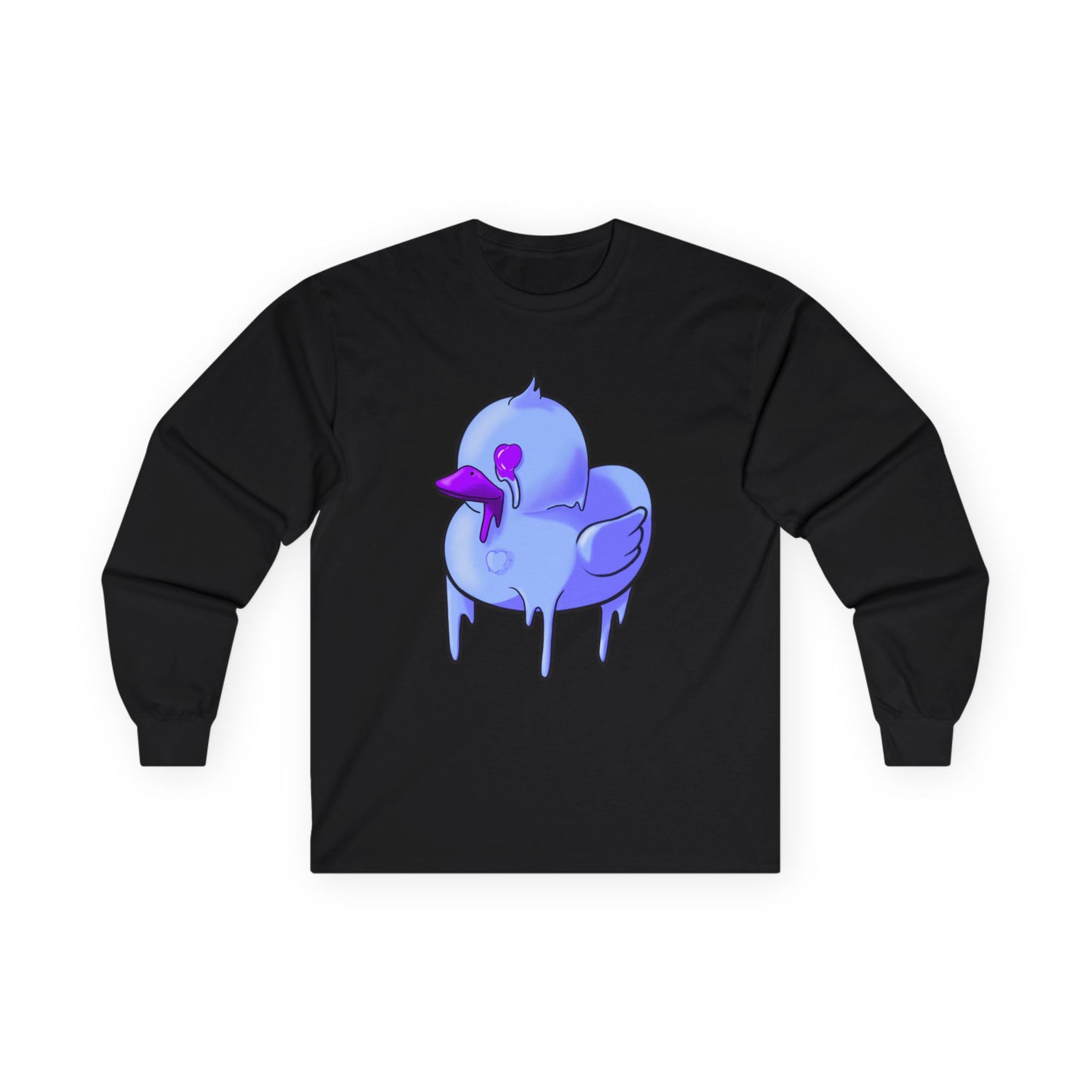 Valentines Blue Sawse Ultra Cotton Long Sleeve Tee