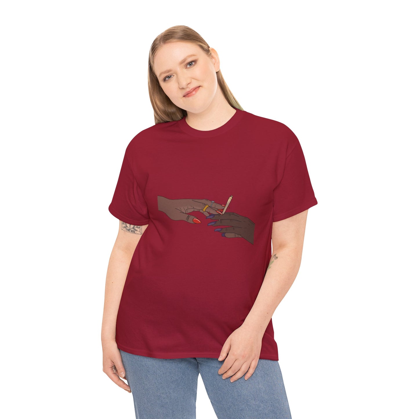 ”Girls Get High” 100% Cotton Pass Dat Doobie Tee