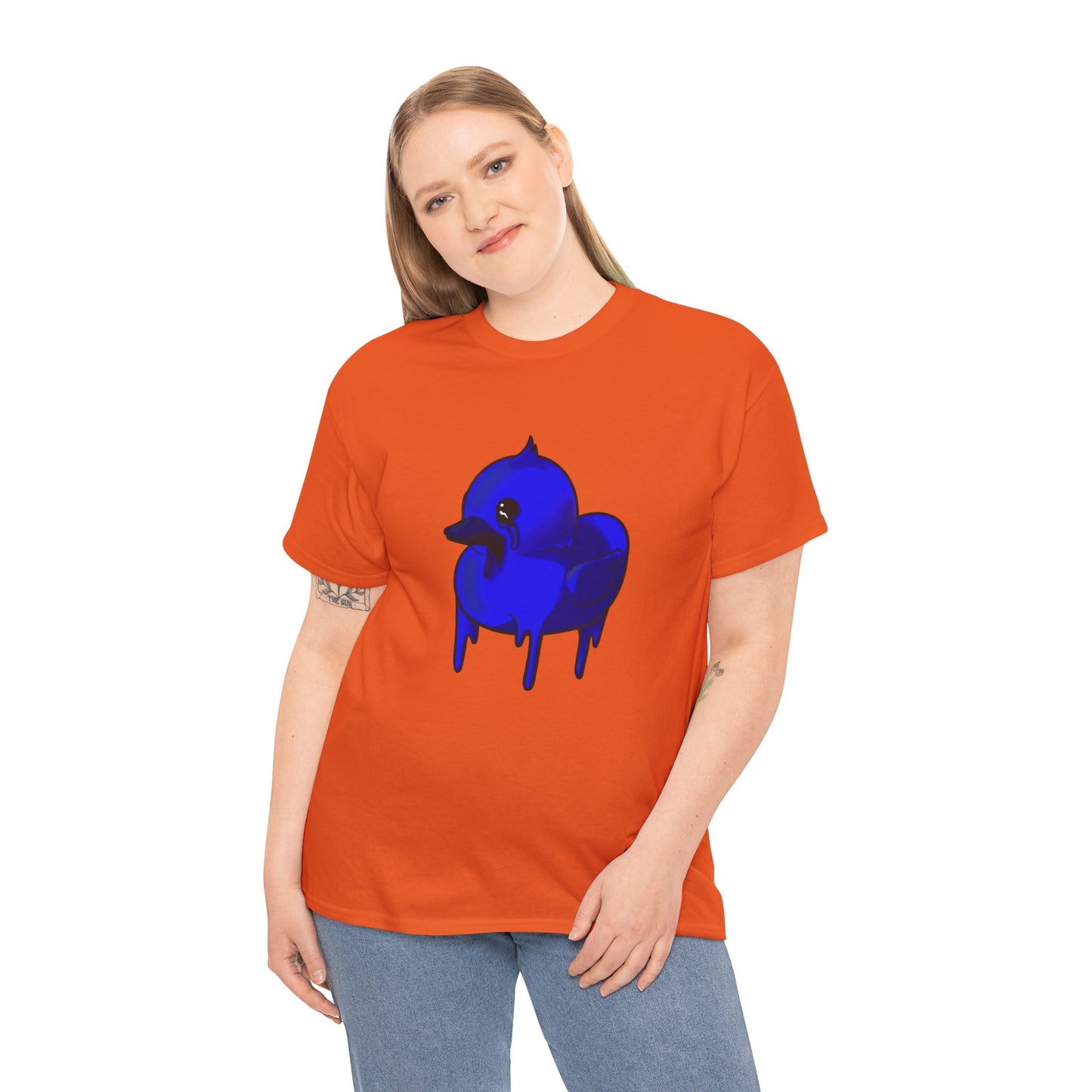 Blue Suede Duck Sawse Tee Heavy Cotton