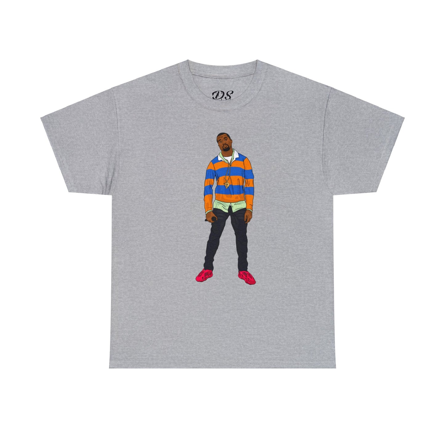 Ye College Dropout Unisex Heavy Cotton Foam Runner Vermilion Tee