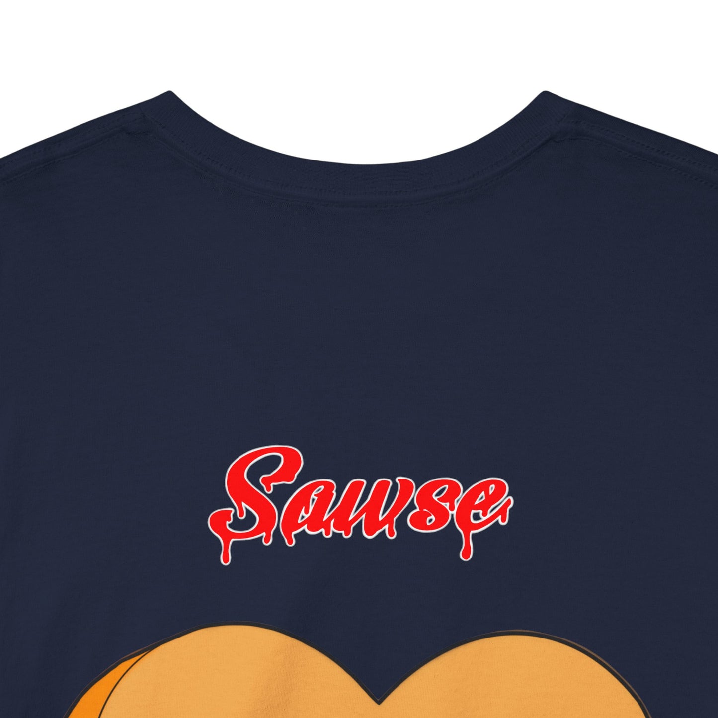Conversation Heart Duck Sawse Logo Tee Heavy Cotton 01