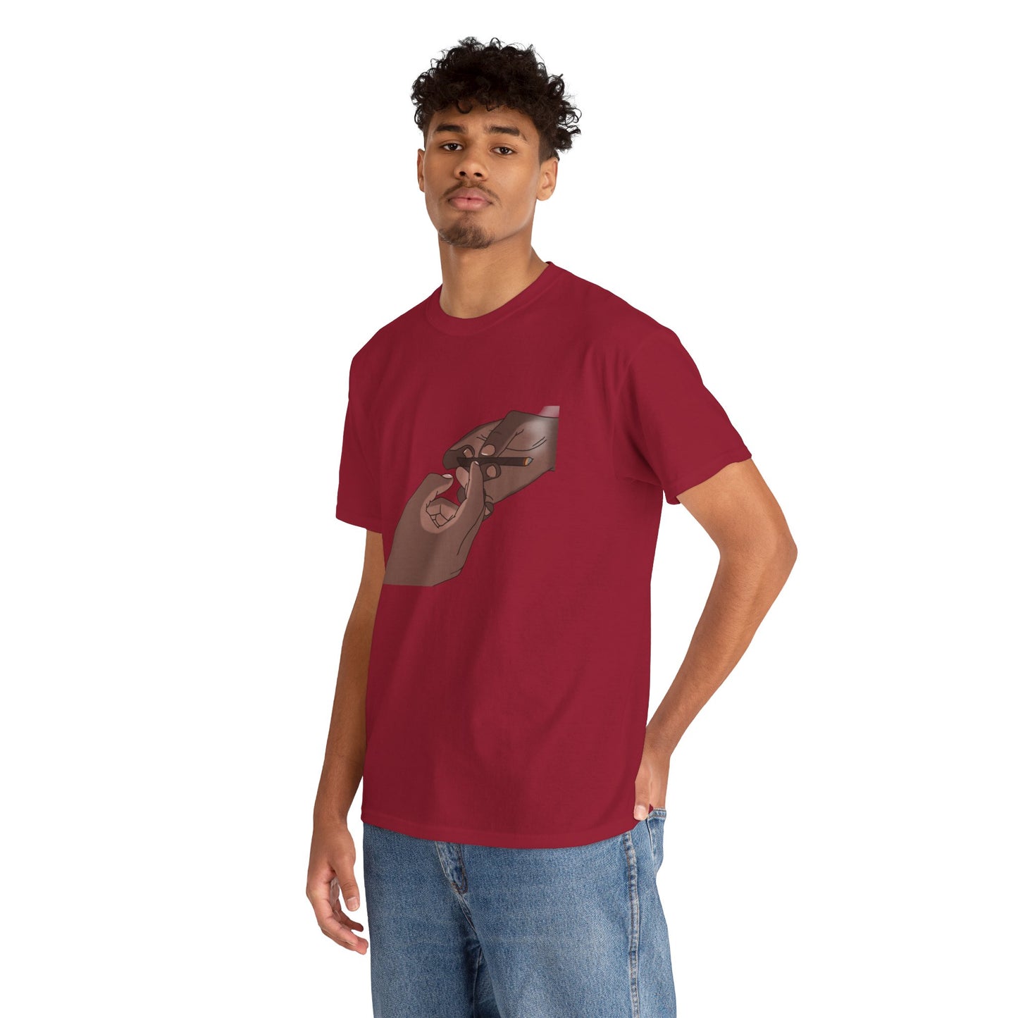 “Bros Get High” 100% Cotton Pass Dat Blunt Tee