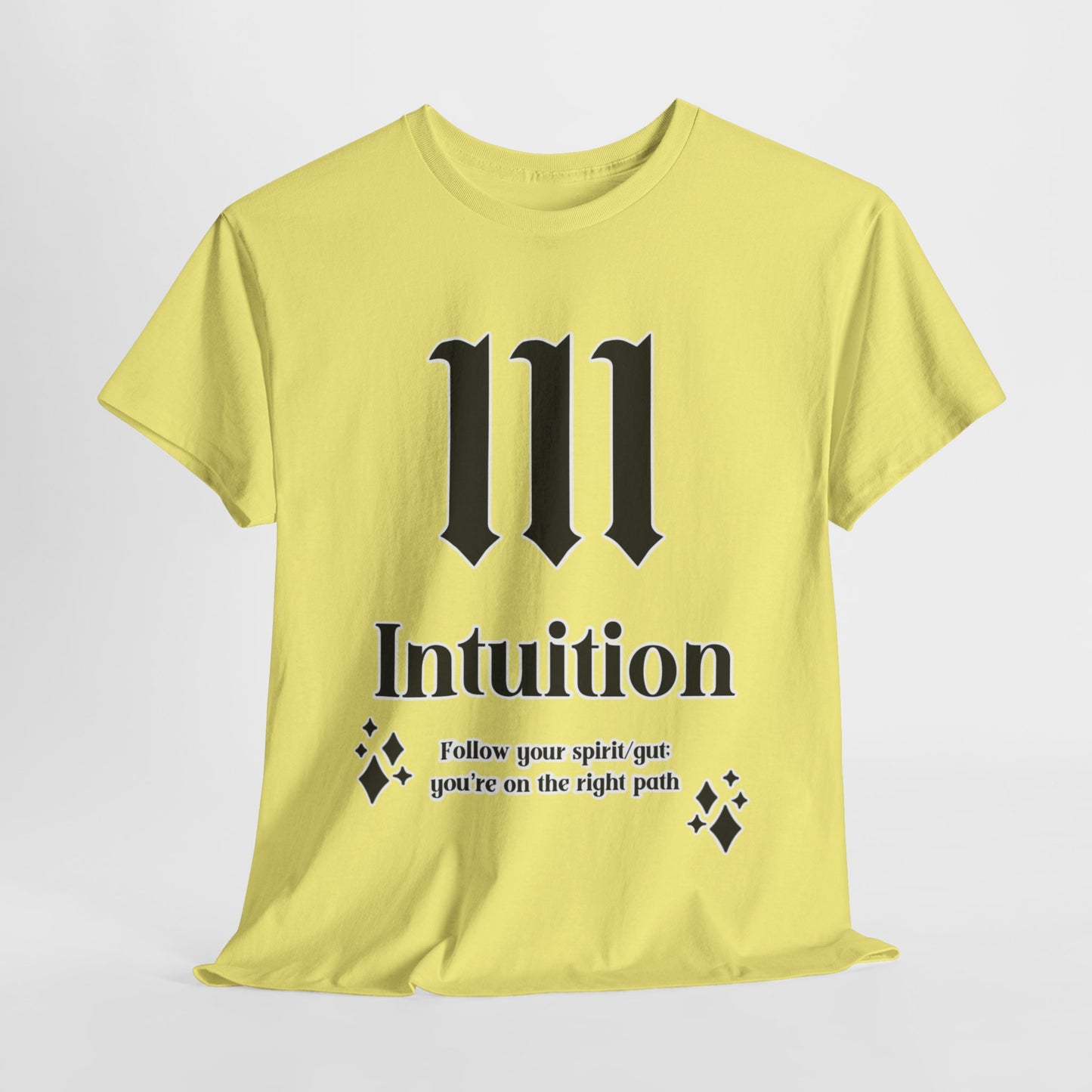 111 Intuition T-Shirt Angel Numbers x BLK