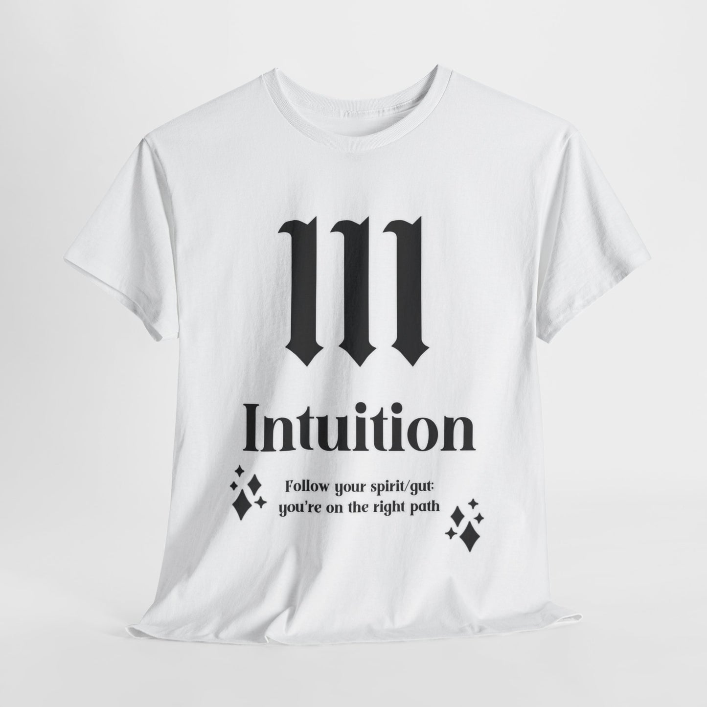 111 Intuition T-Shirt Angel Numbers x BLK