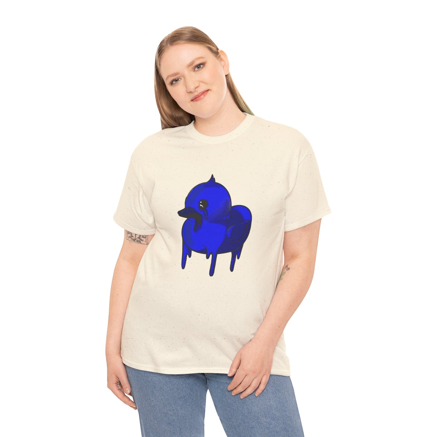 Blue Suede Duck Sawse Tee Heavy Cotton
