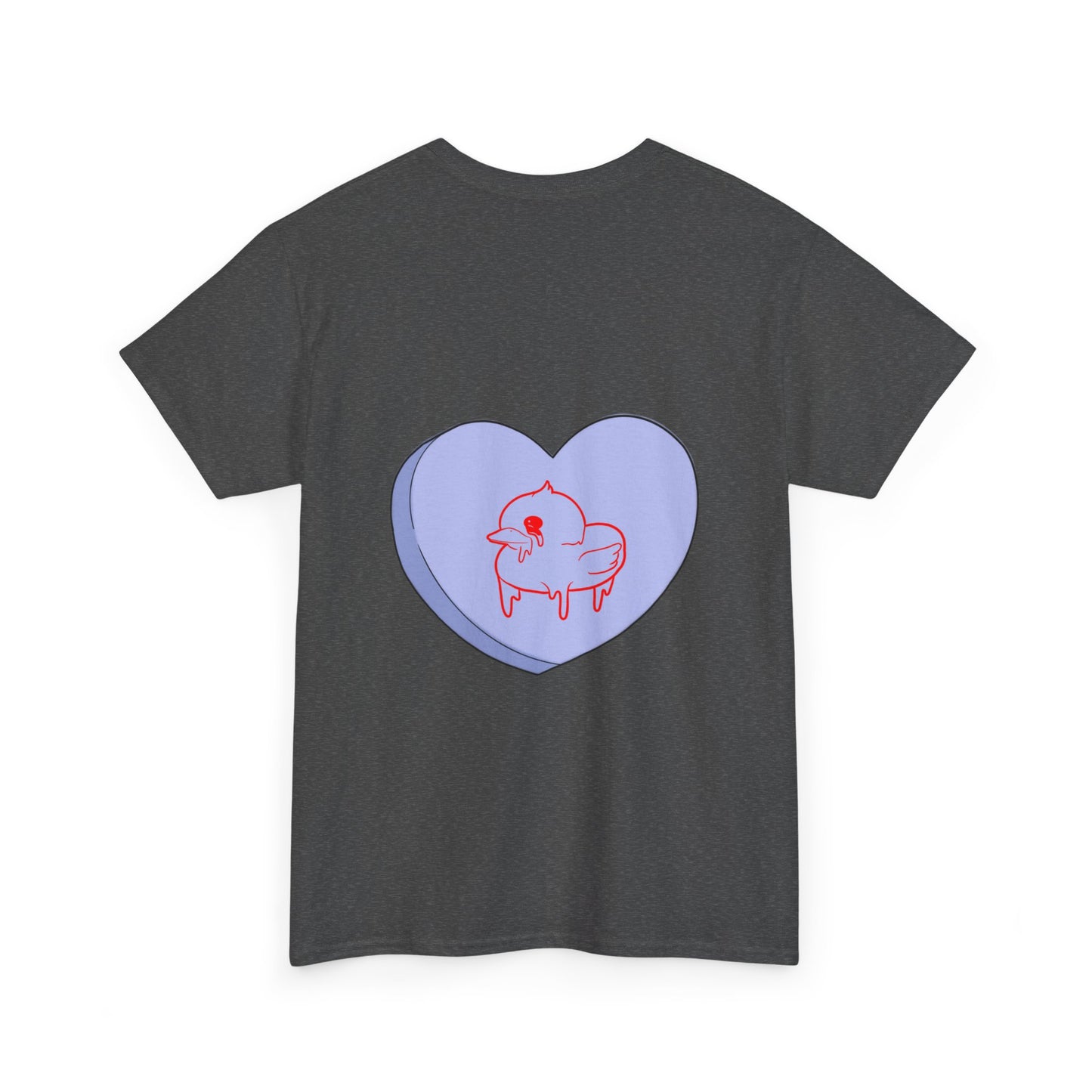Conversation Heart Duck Sawse Logo Tee Heavy Cotton 02