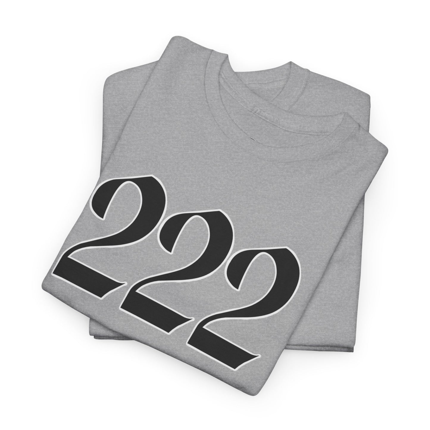222 Alignment T-Shirt Angel Numbers x BLK